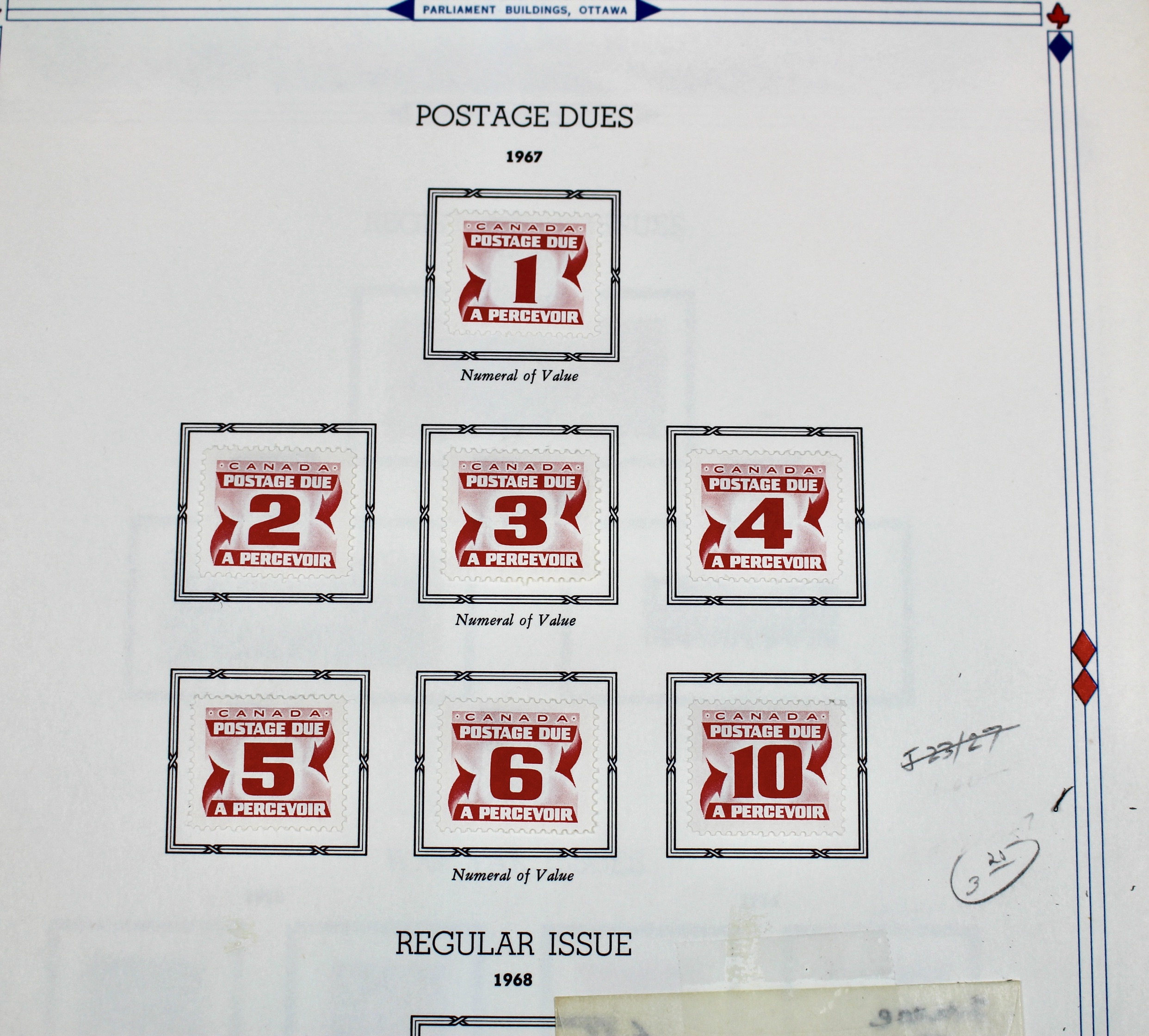 Mint and Used Canada Postage Stamp Collection