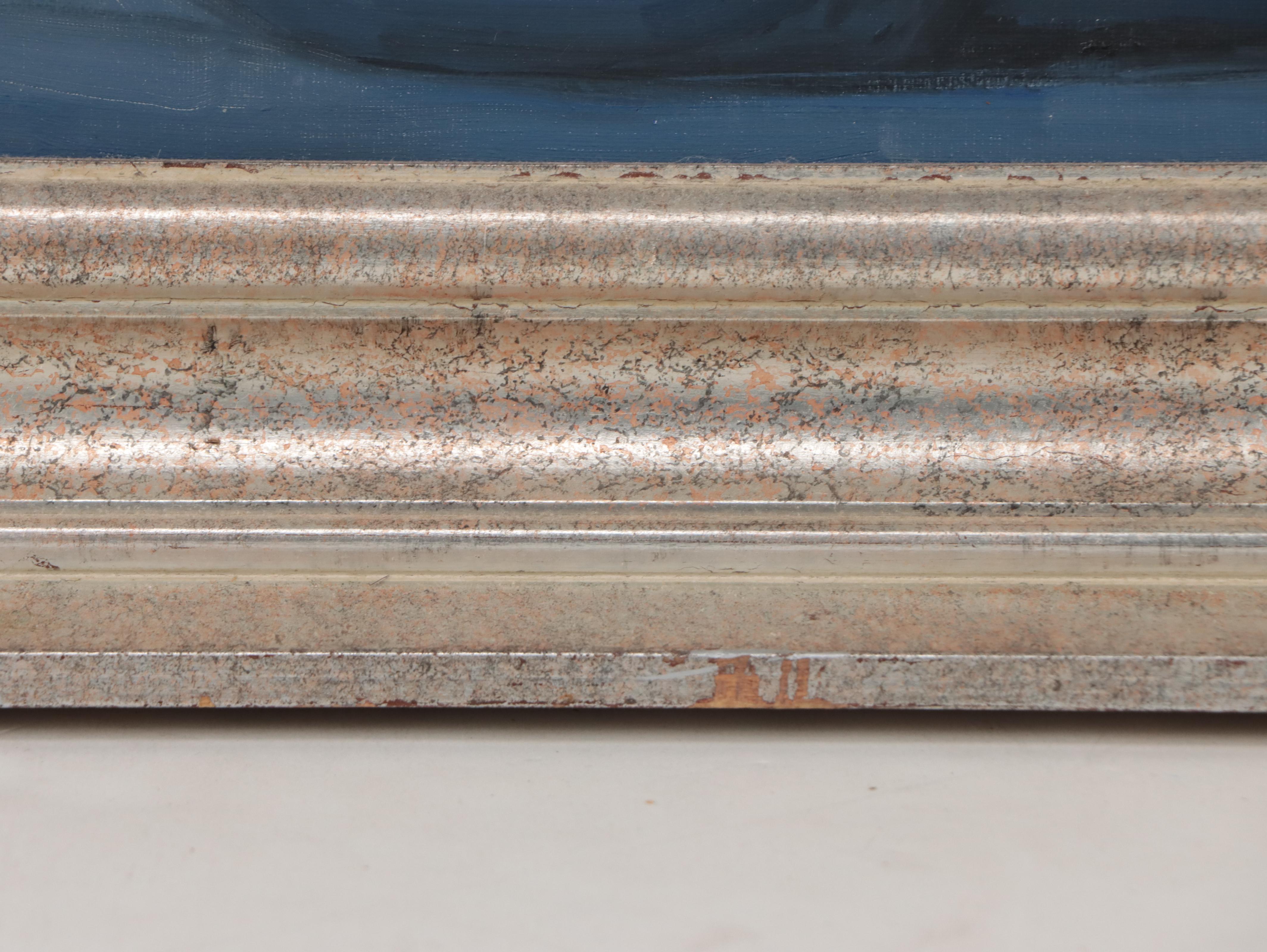 L. Cuevas Floral Still Life Oil Painting