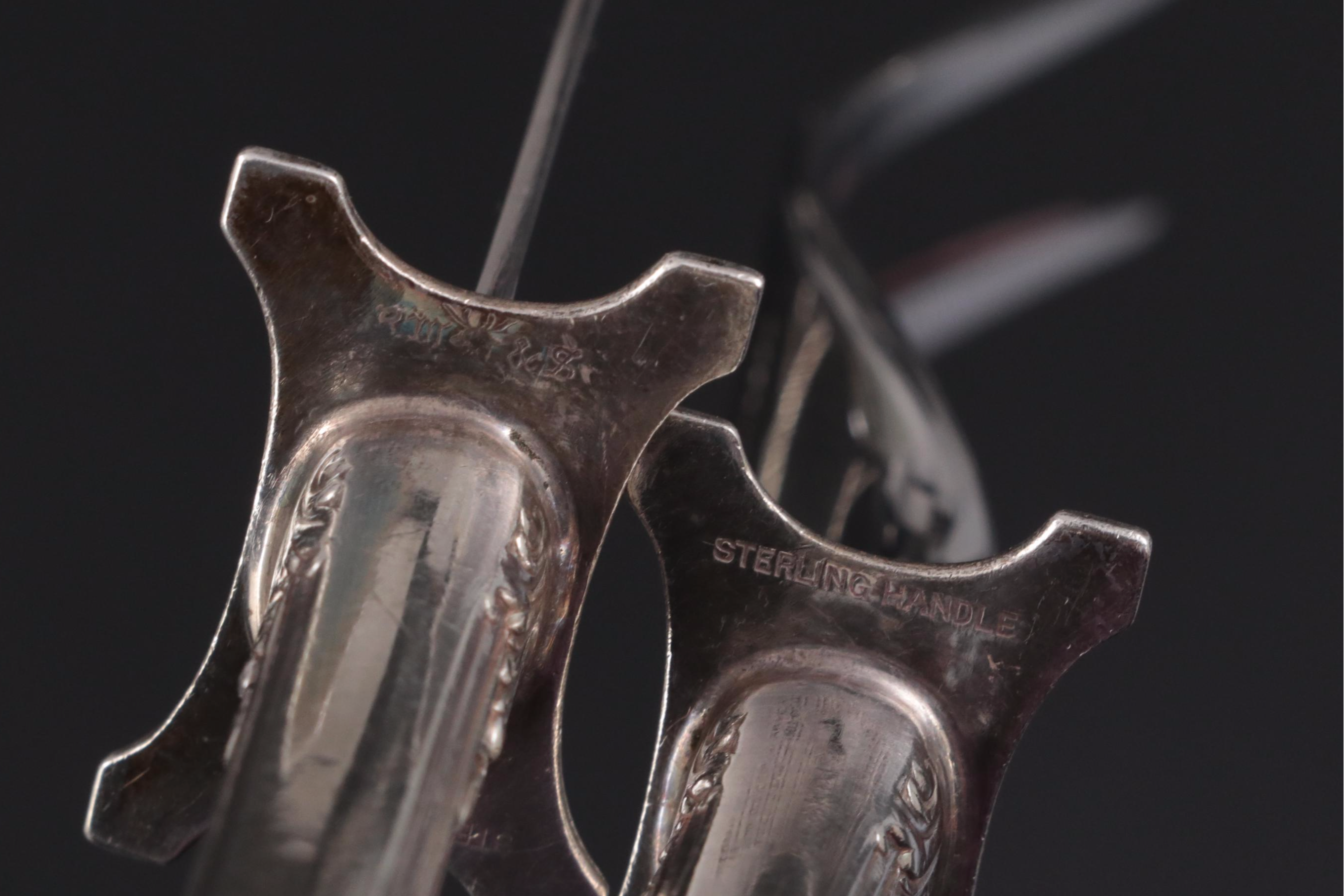 Wallace "Rose Point" Sterling Silver Flatware and Serving Utensils