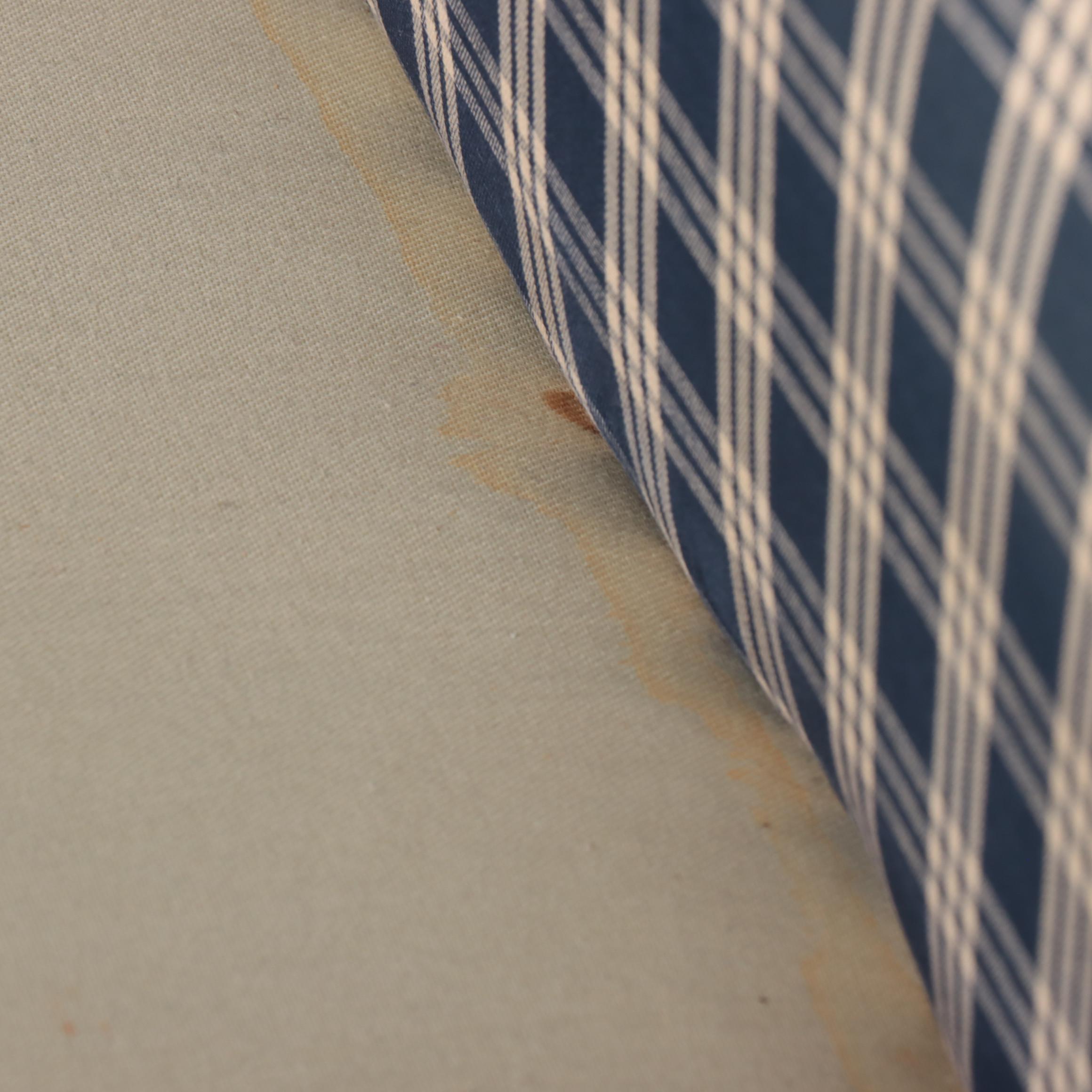 Franklin Furniture Co. Chippendale Style Custom-Upholstered Wingback Armchair