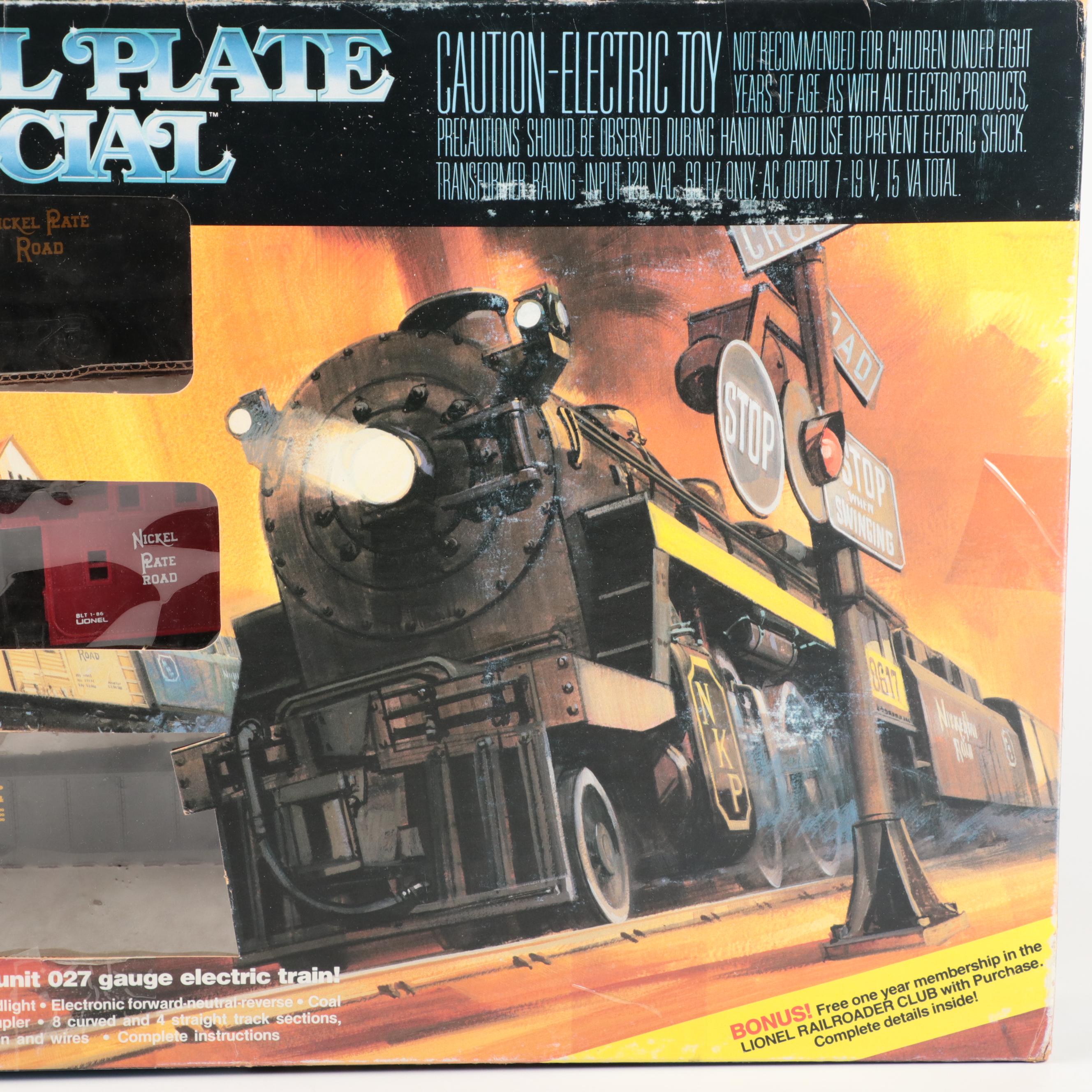 Lionel Nickel Plate Special Model Train Set