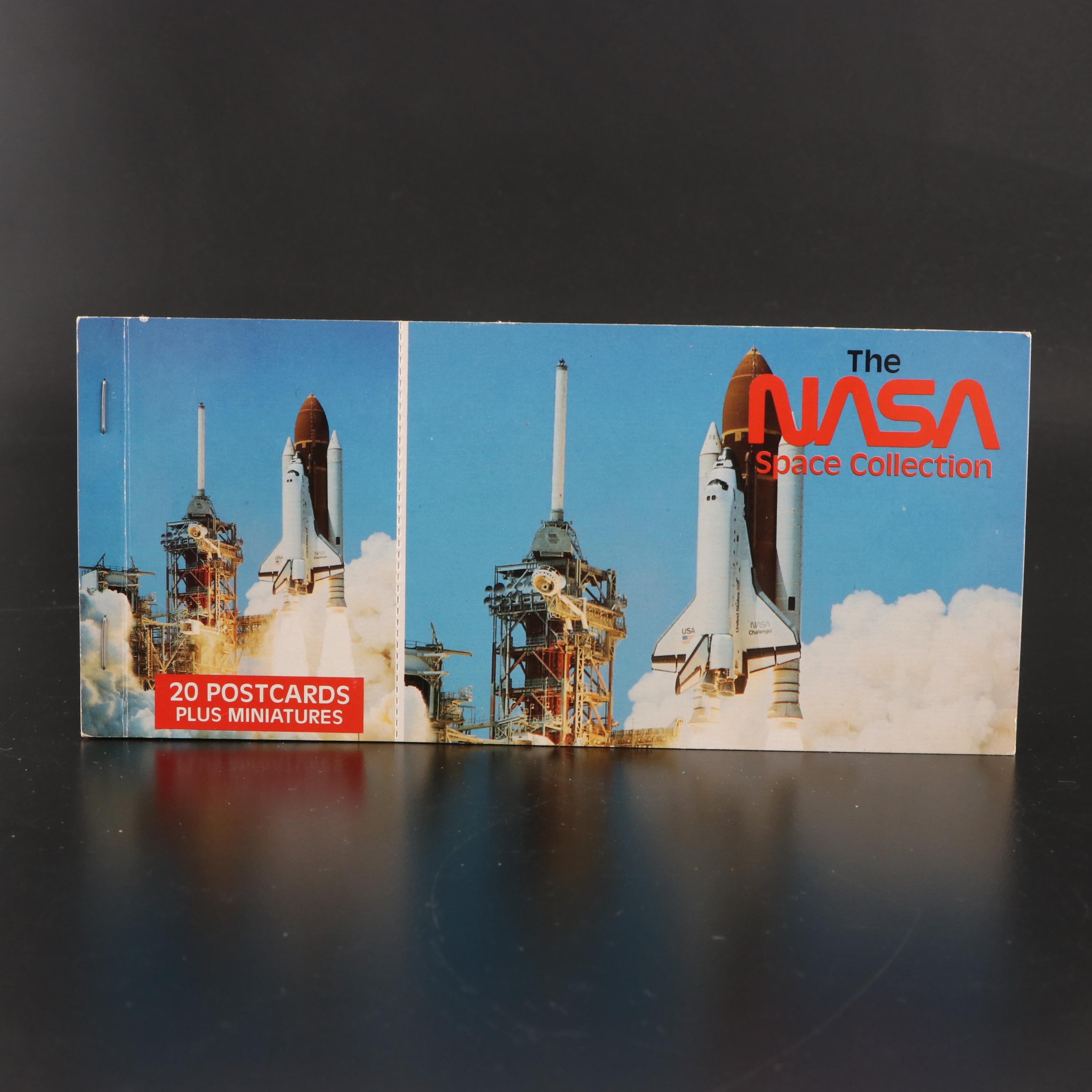 Libbey Apollo 11,13 and 14 Commemorative Glassware with NASA Postcards