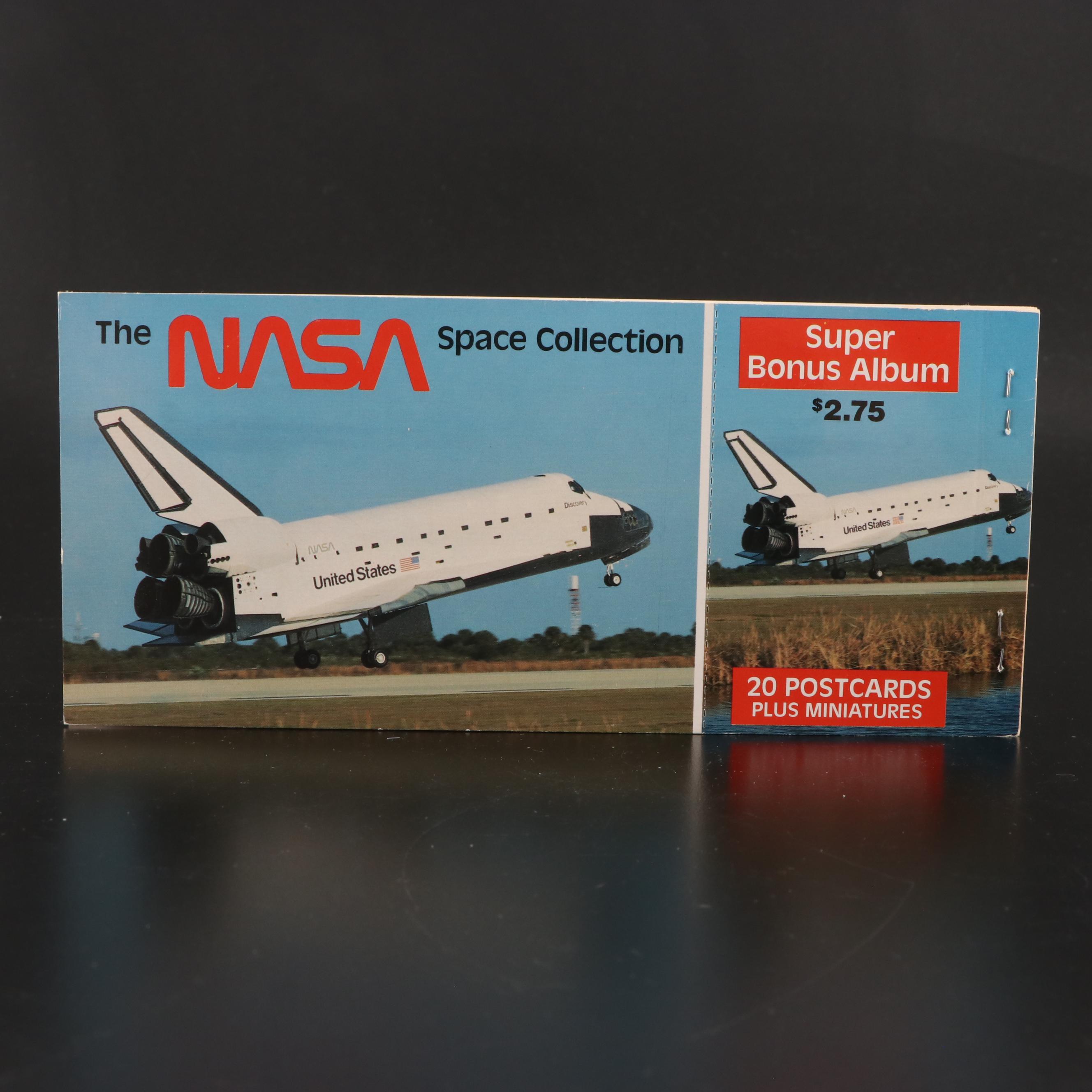 Libbey Apollo 11,13 and 14 Commemorative Glassware with NASA Postcards