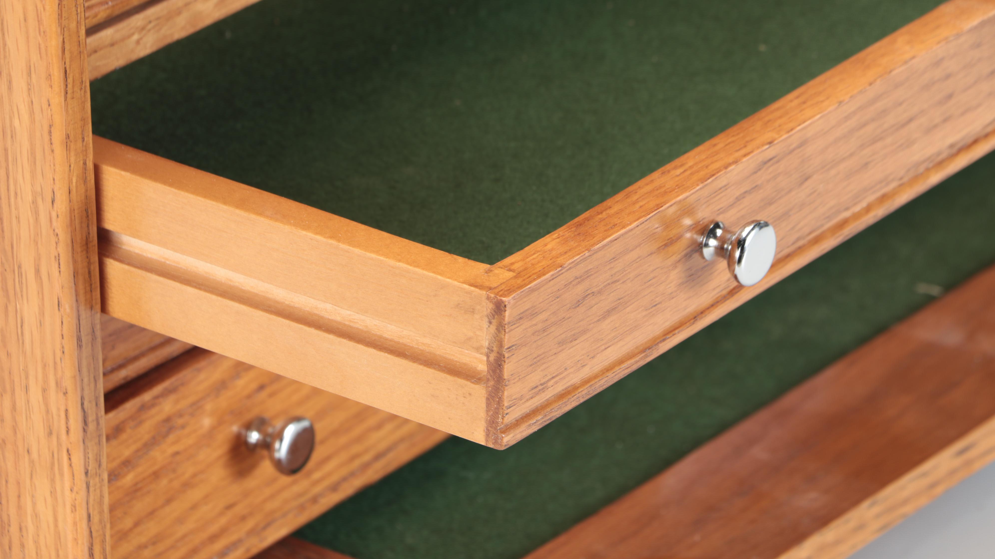 Oak Wood Machinists Tool Chest and Other Tool Box