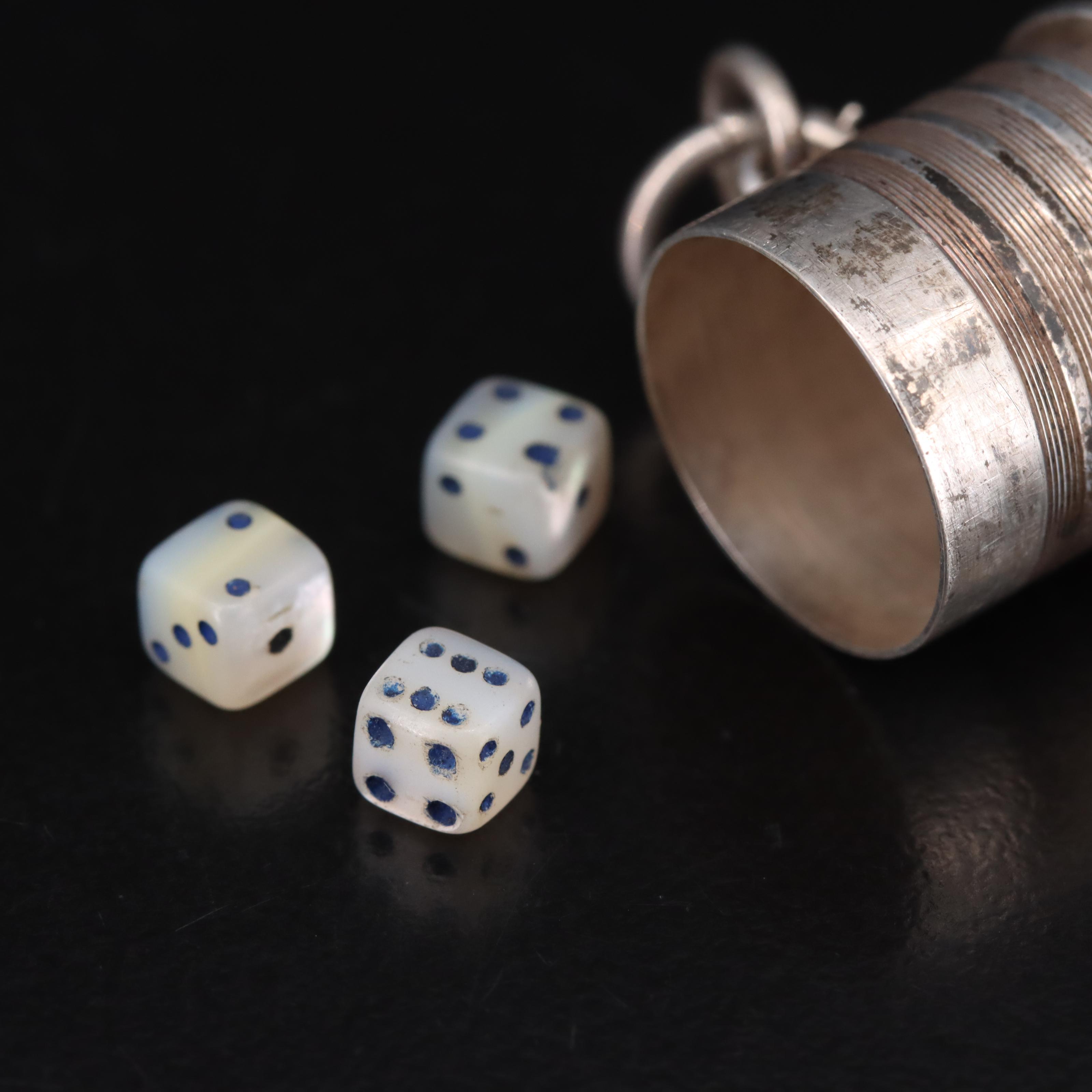 Sterling Silver Chatelaine with 935 Silver Swiss Pocket Watch
