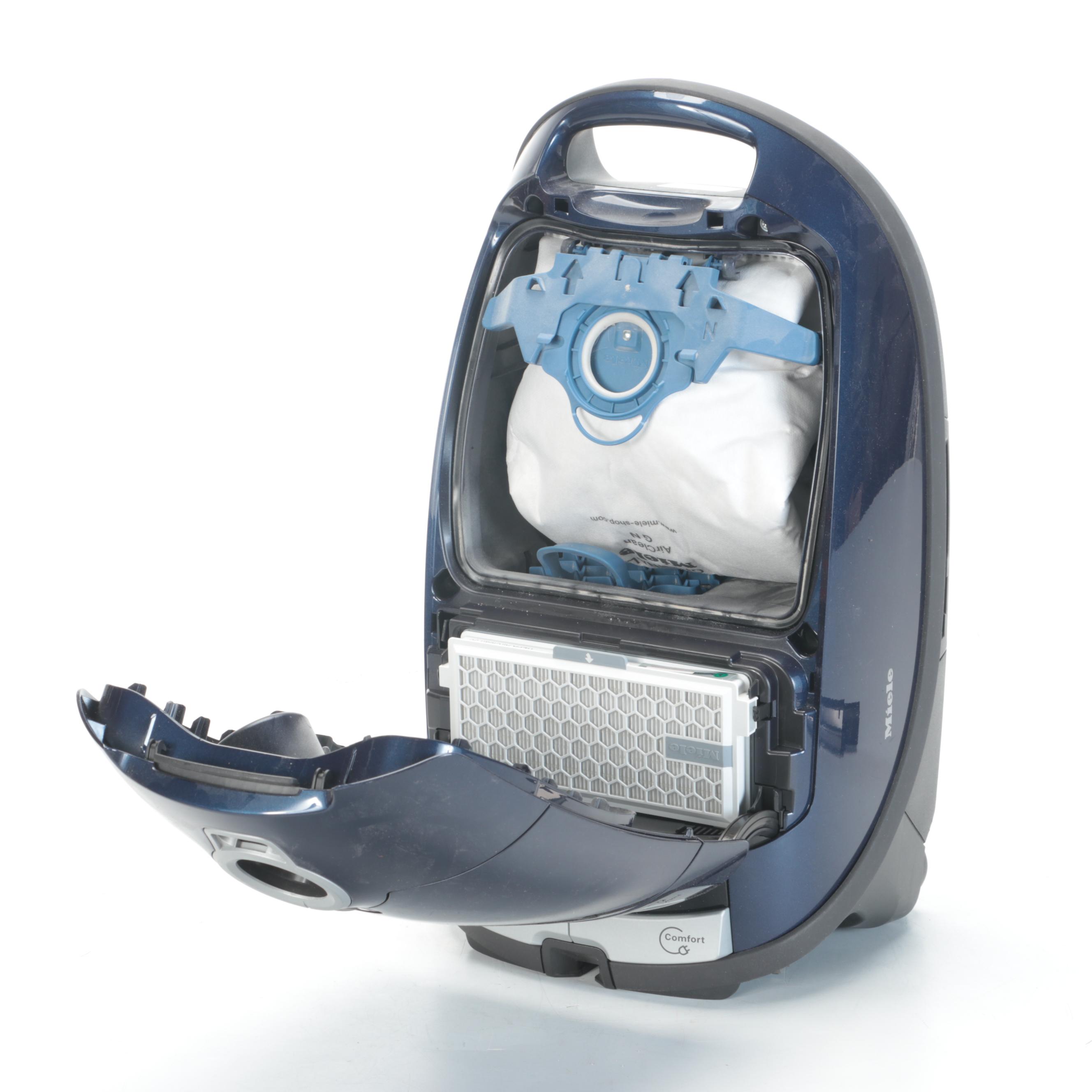 Miele S8590 Marin Canister Vacuum with Attachments