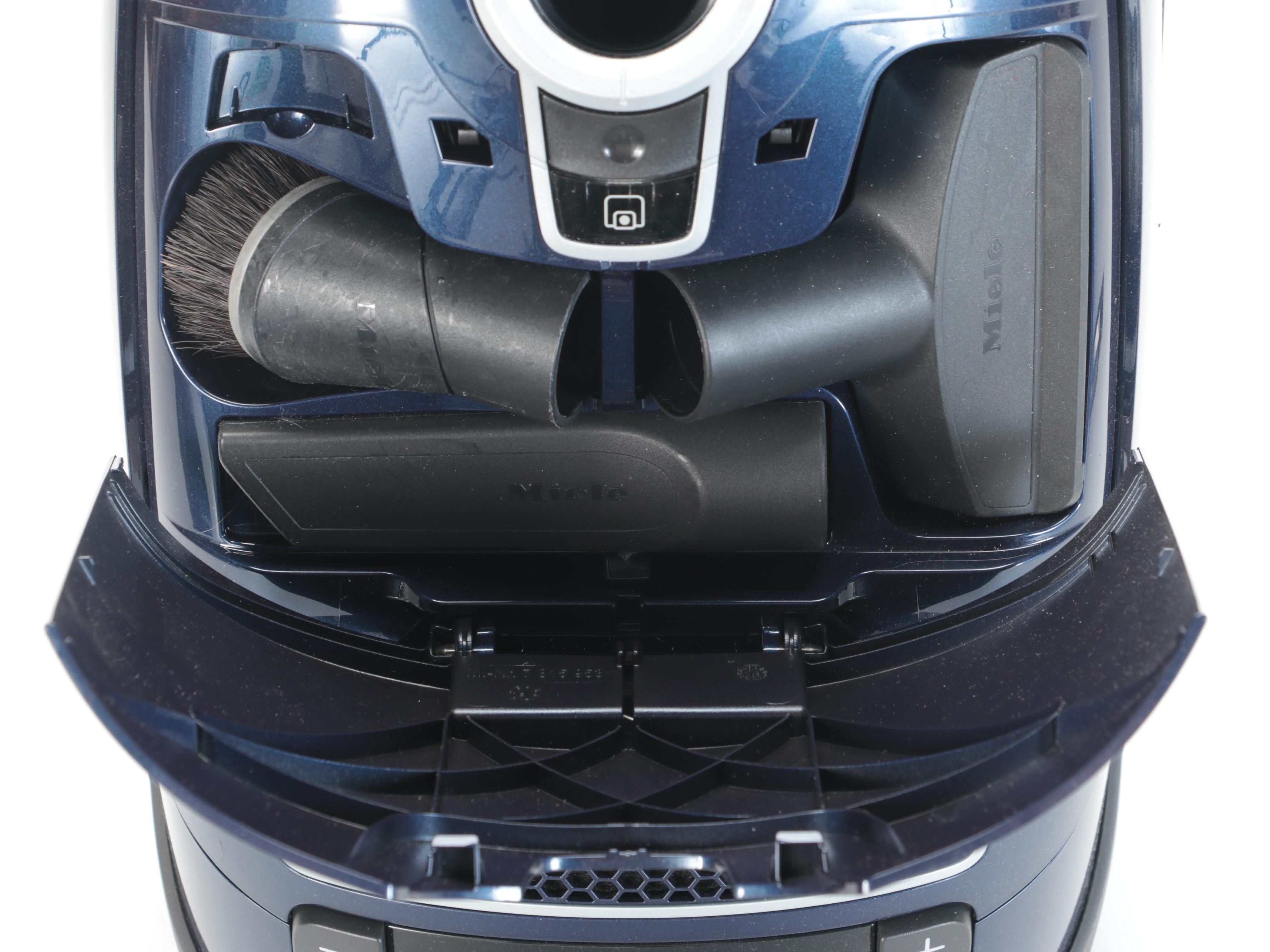 Miele S8590 Marin Canister Vacuum with Attachments