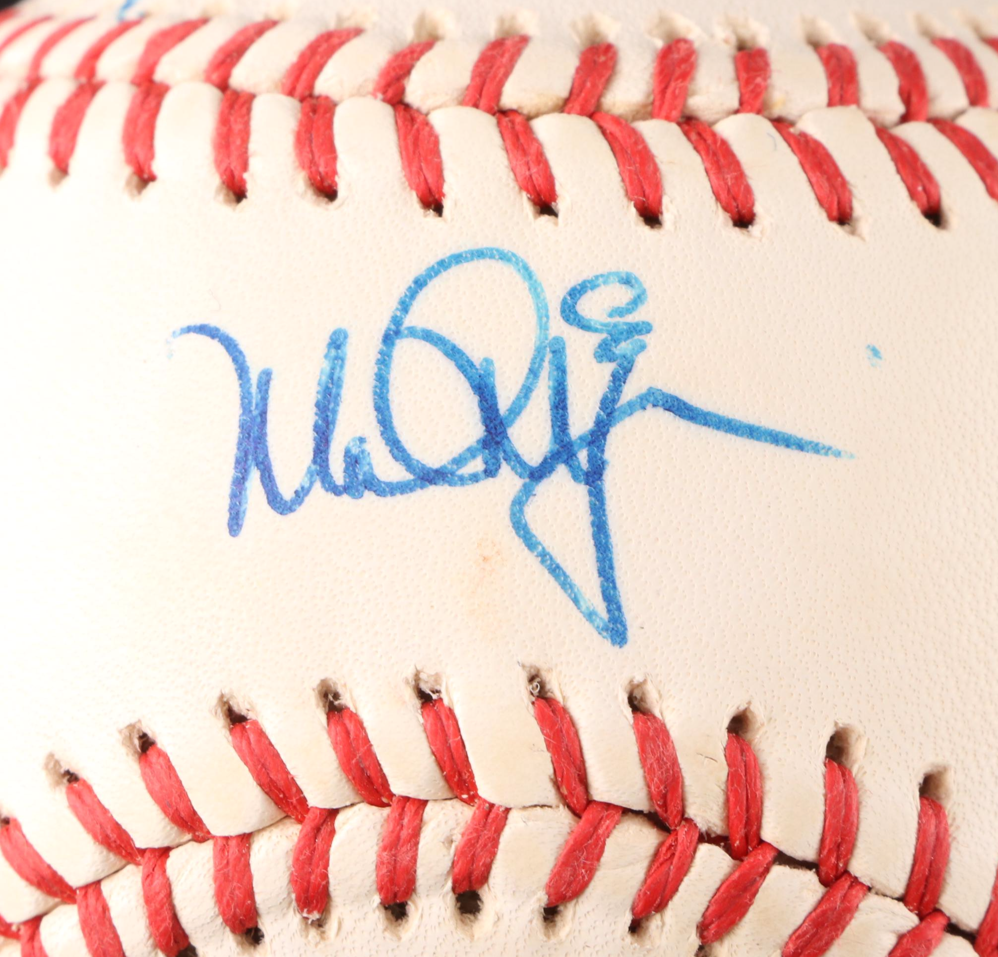 Mark McGwire and Jose Canseco Signed Rawlings Official American League Baseball