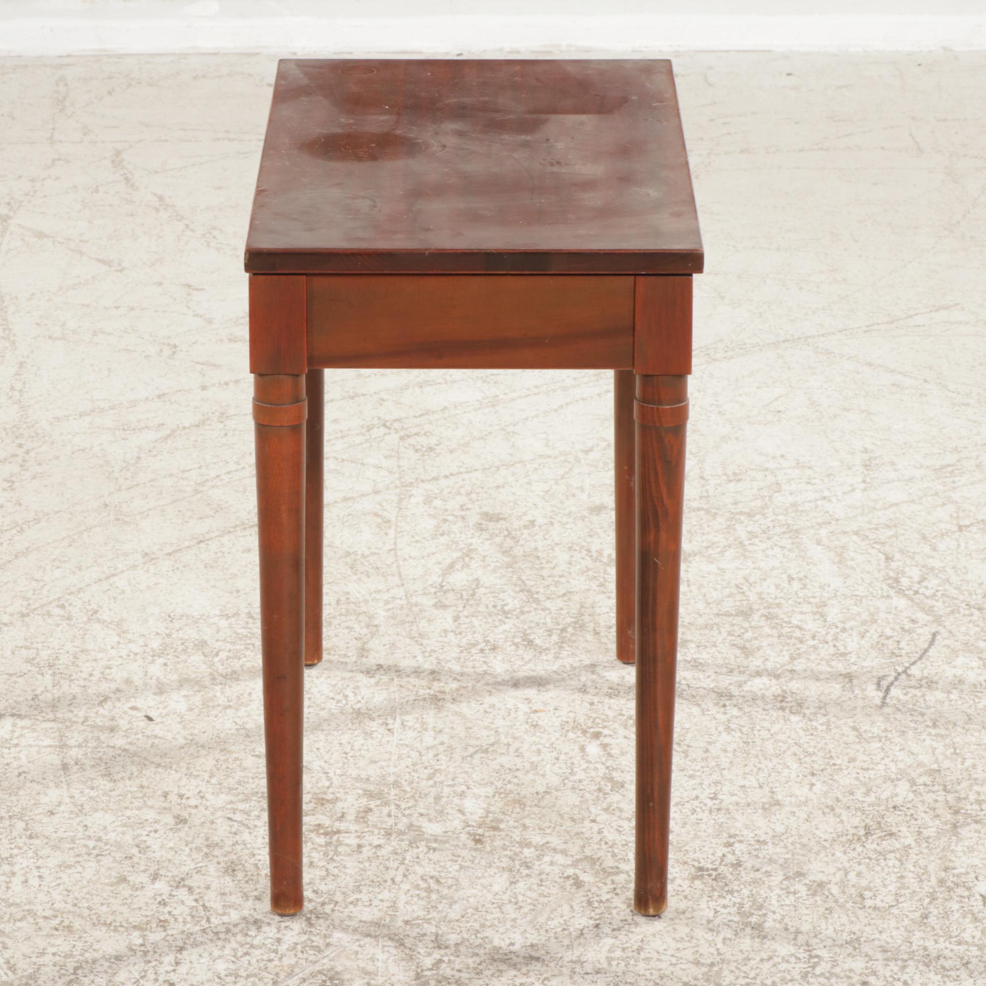 Wooden Hinged-Top Bench