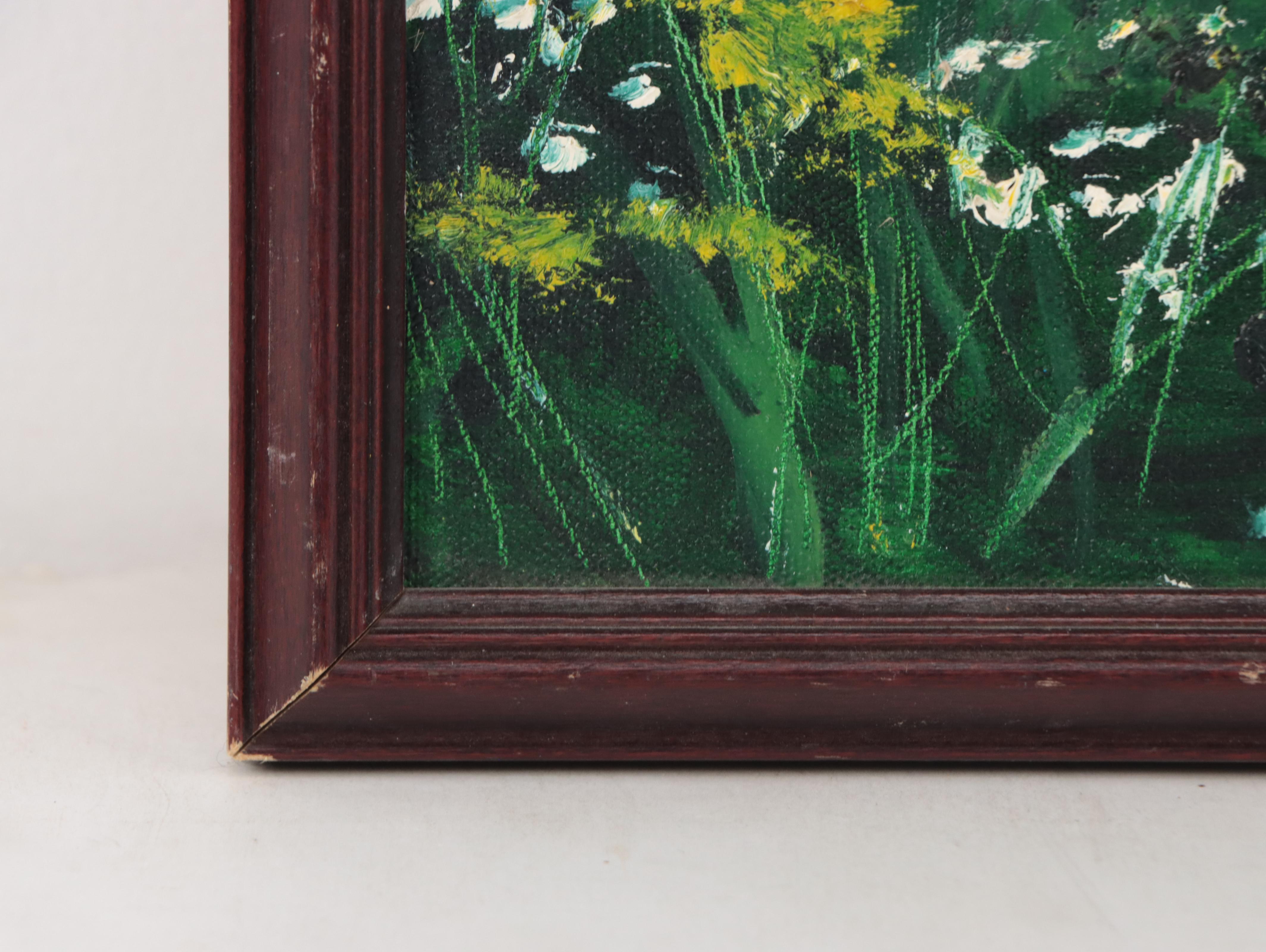 Oil Painting of Forest Landscape, 2001