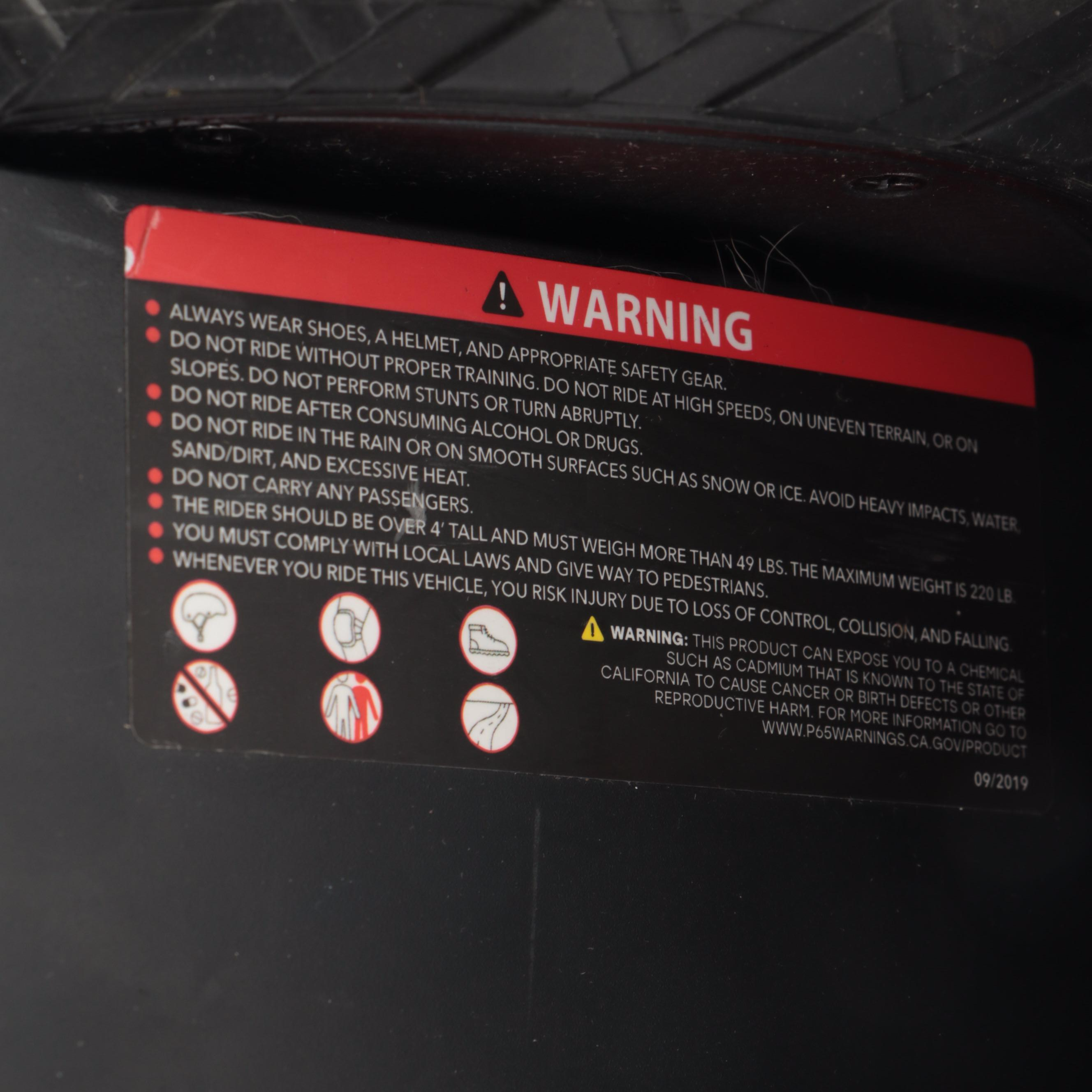 Jetson Strike Hoverboard