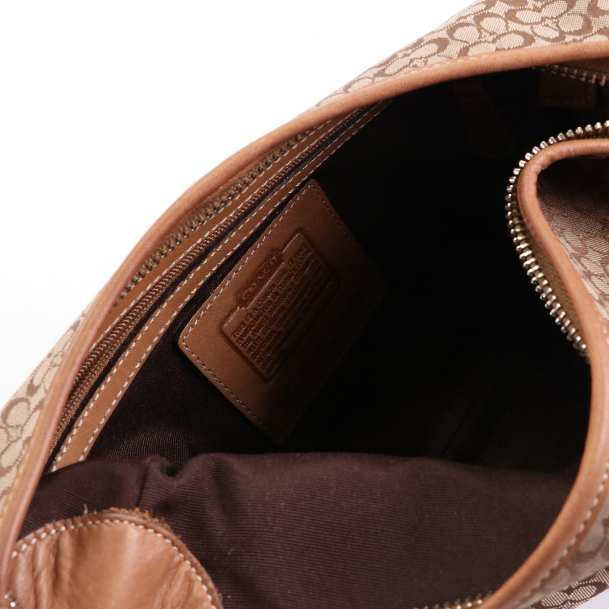 Coach Small Shoulder Bags in Canvas and Leather