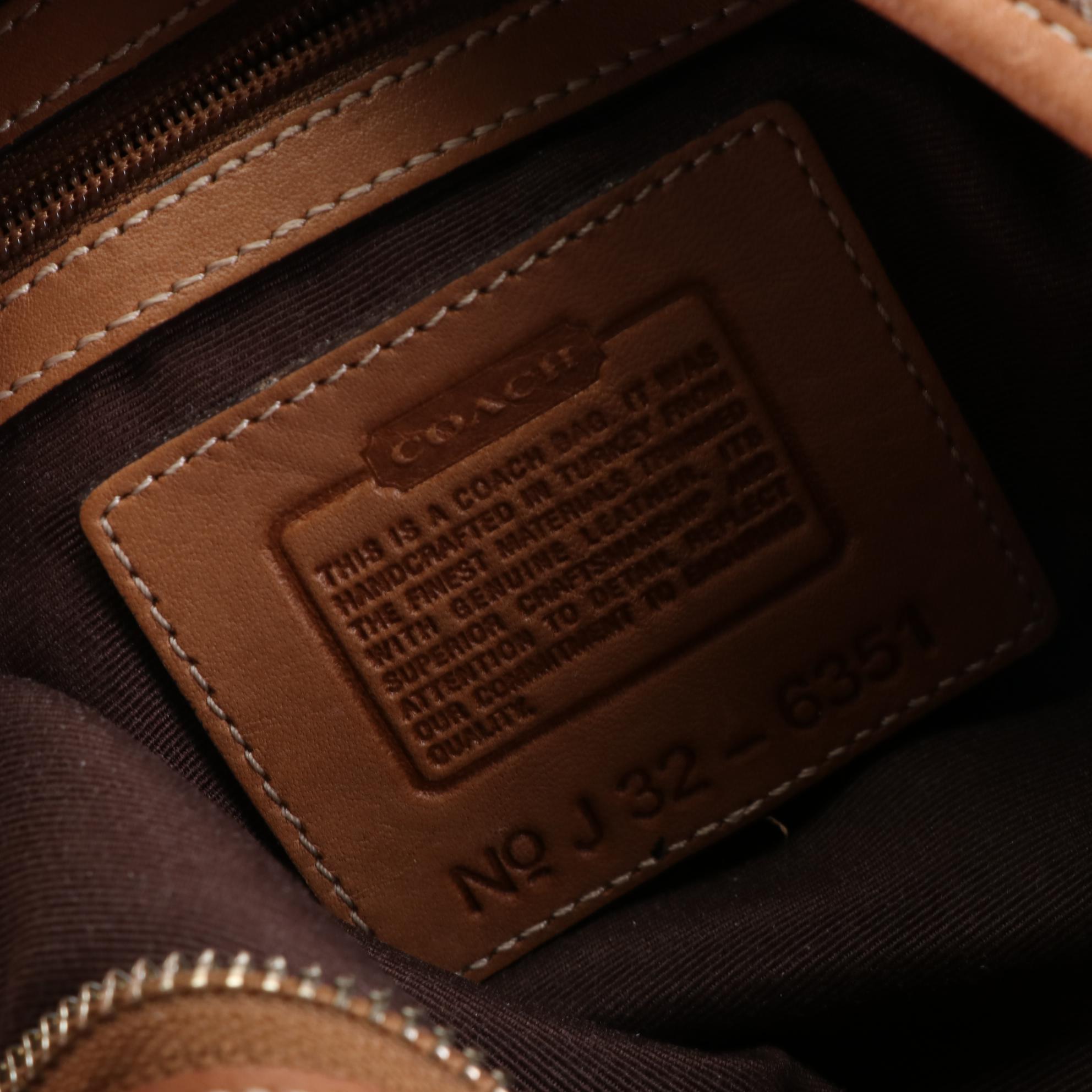 Coach Small Shoulder Bags in Canvas and Leather