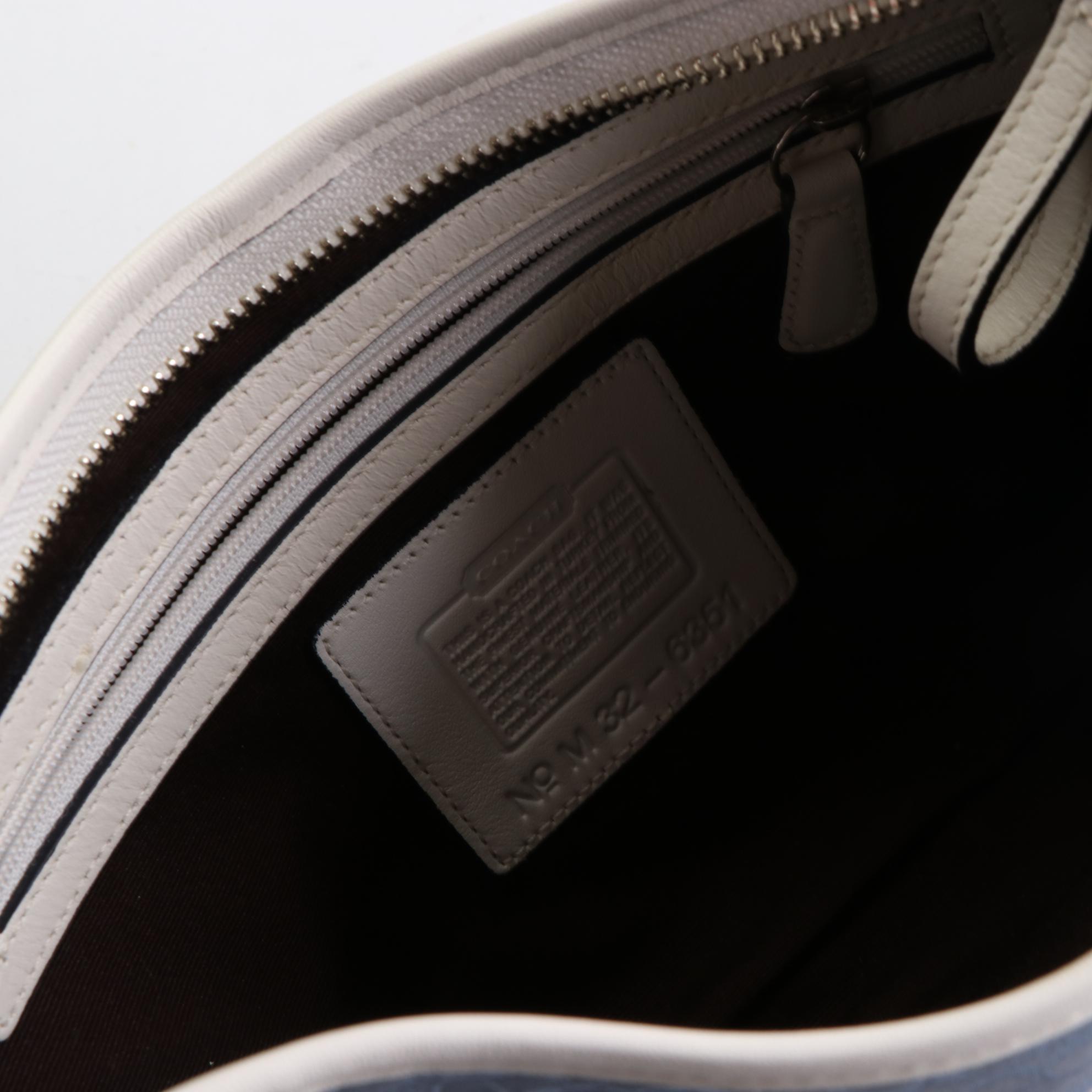 Coach Small Shoulder Bags in Canvas and Leather