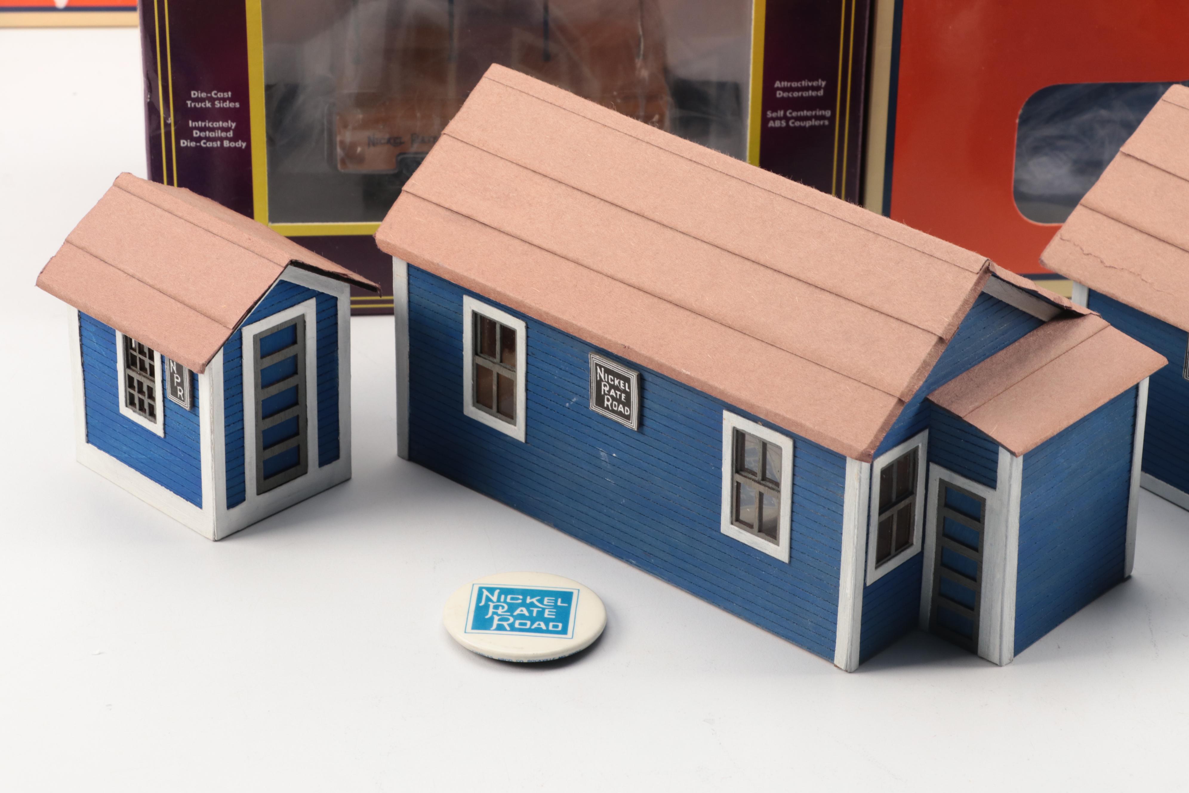 Lionel and M.T.H. Nickel Plate Road Diesel Engine, Caboose and More