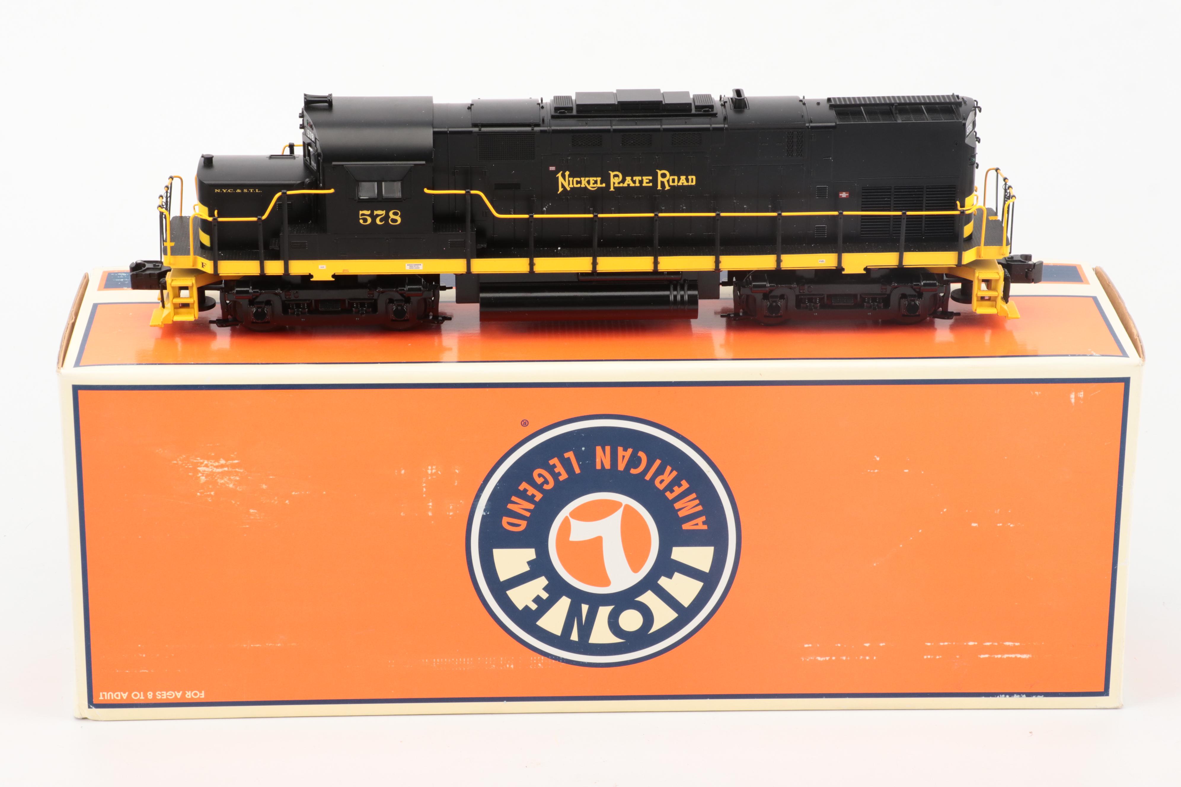Lionel and M.T.H. Nickel Plate Road Diesel Engine, Caboose and More