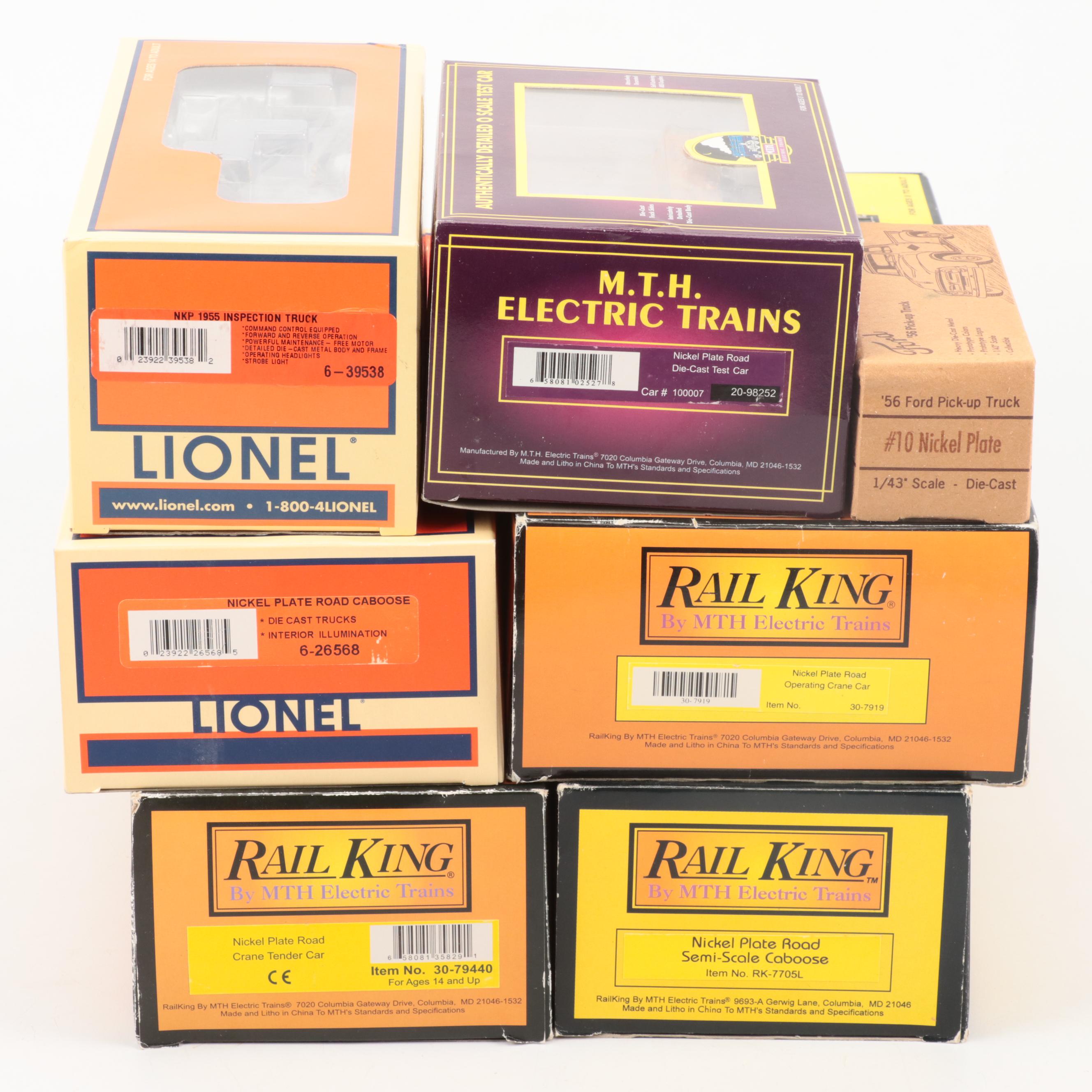 Lionel and M.T.H. Nickel Plate Road Diesel Engine, Caboose and More