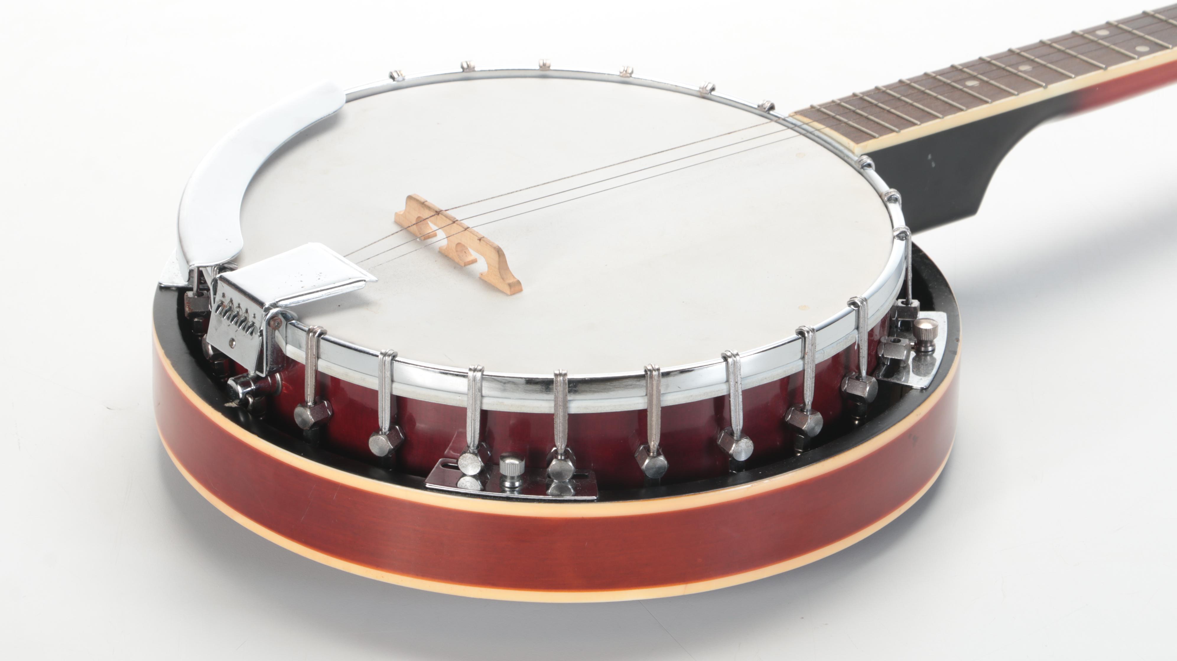 Mahogany Closed Back 5-String Banjo