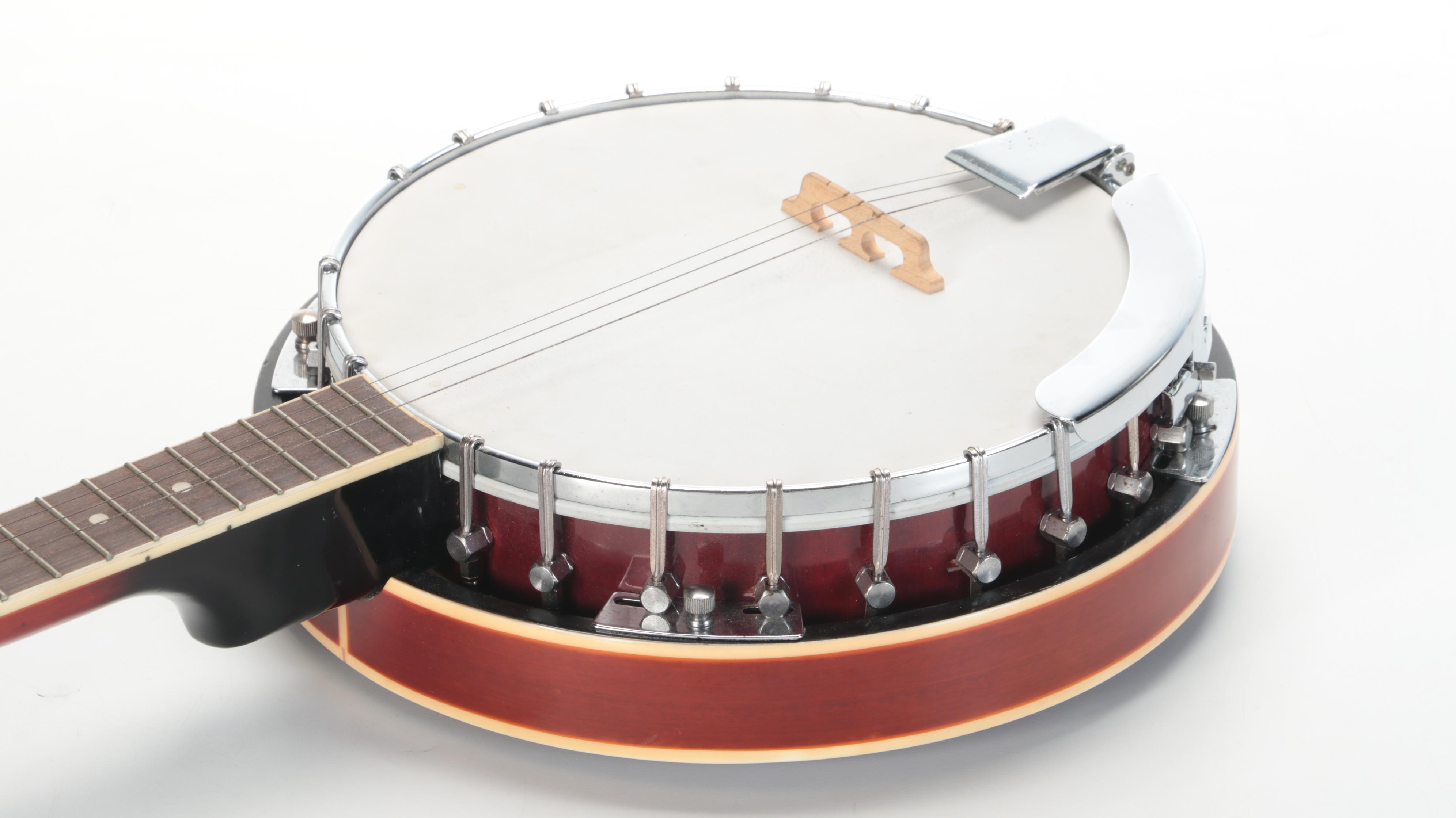 Mahogany Closed Back 5-String Banjo