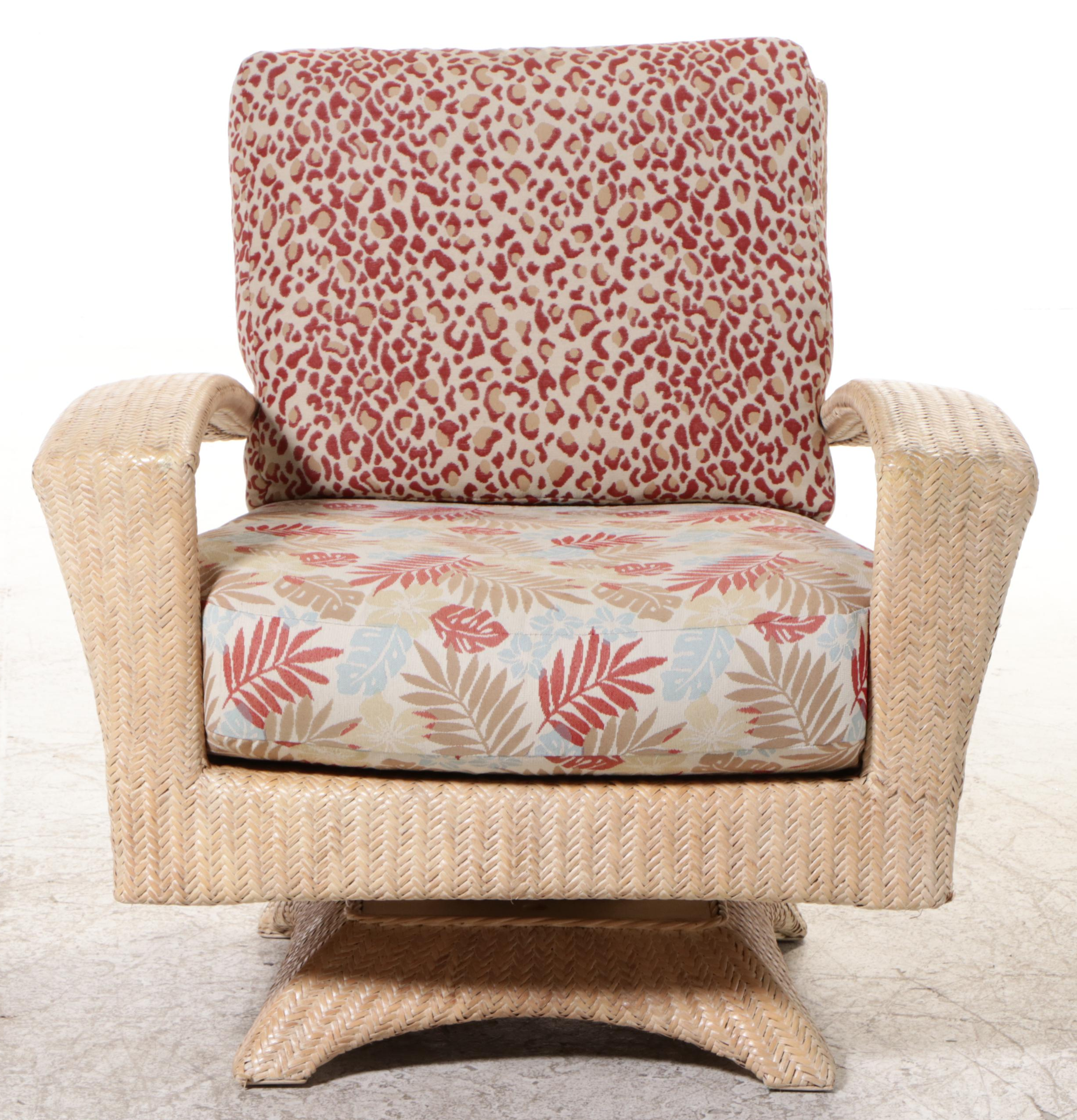 Lane Venture Wicker Swivel Chair