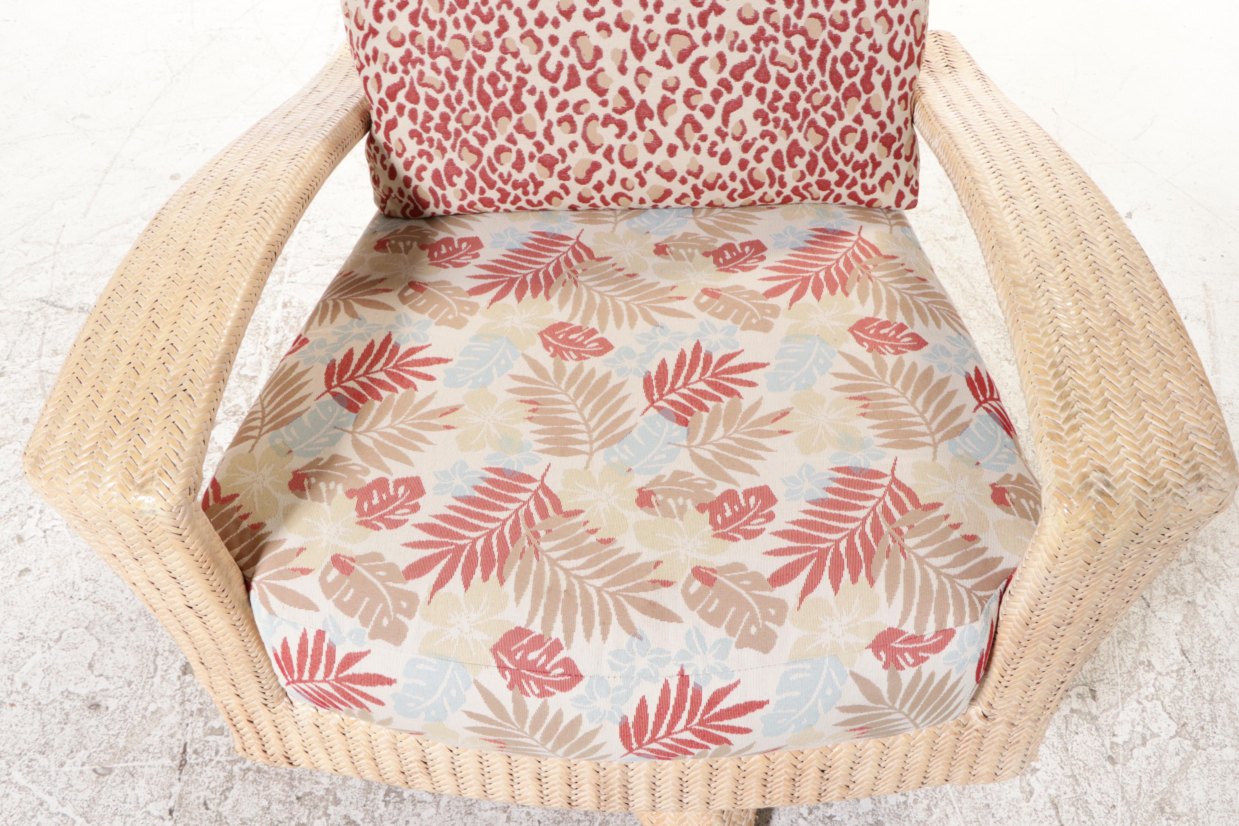 Lane Venture Wicker Swivel Chair