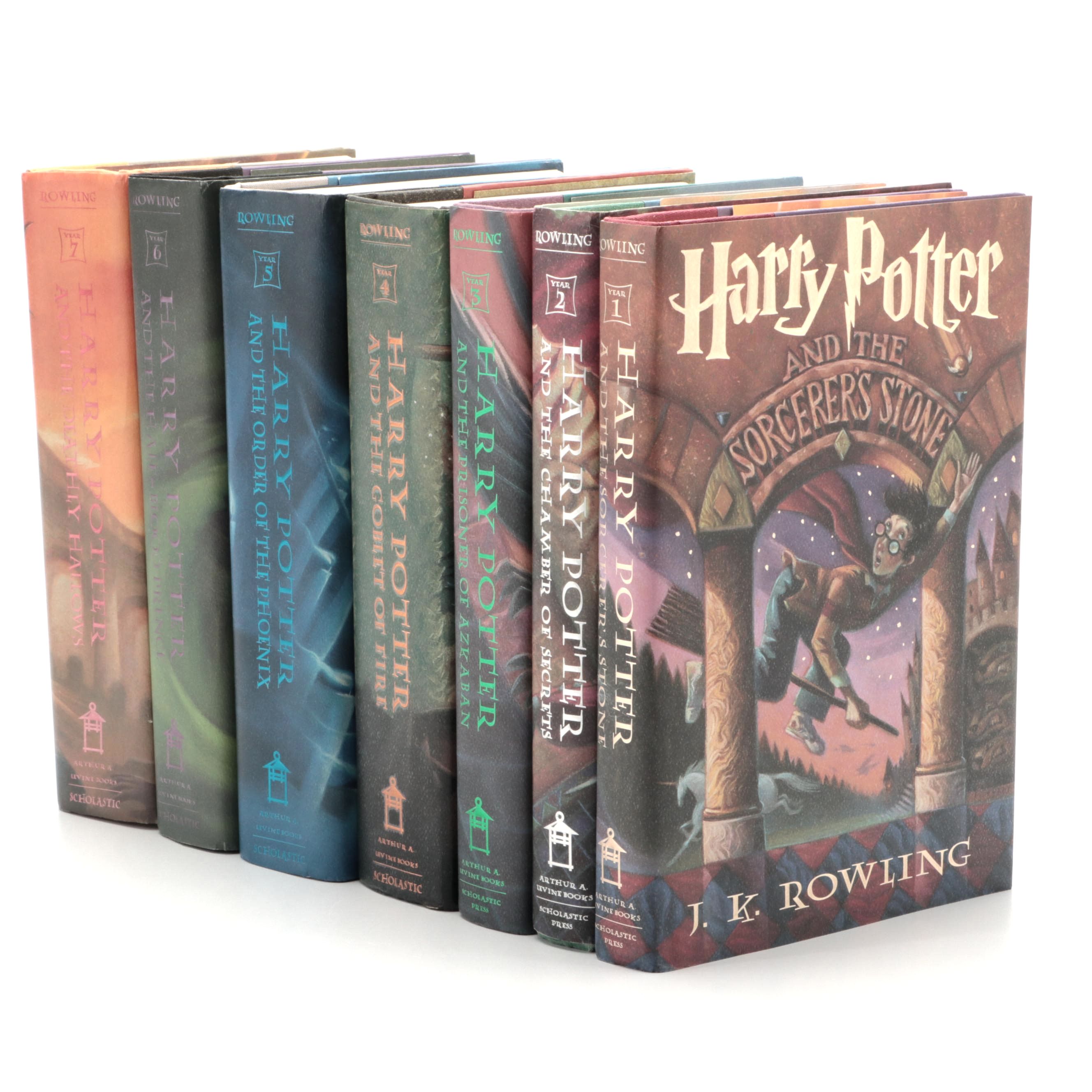 First American Edition "Harry Potter" Complete Series by J. K. Rowling