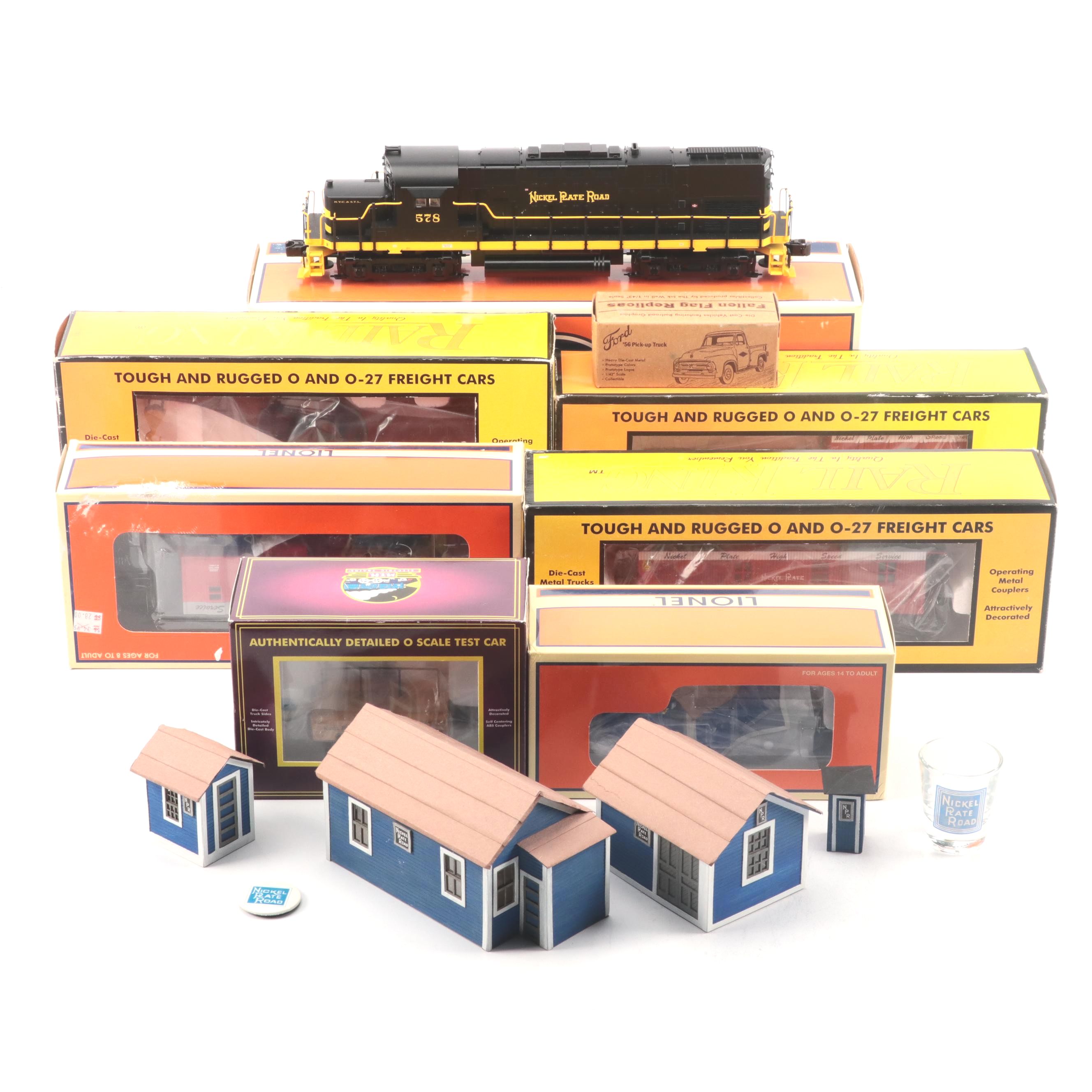Lionel and M.T.H. Nickel Plate Road Diesel Engine, Caboose and More