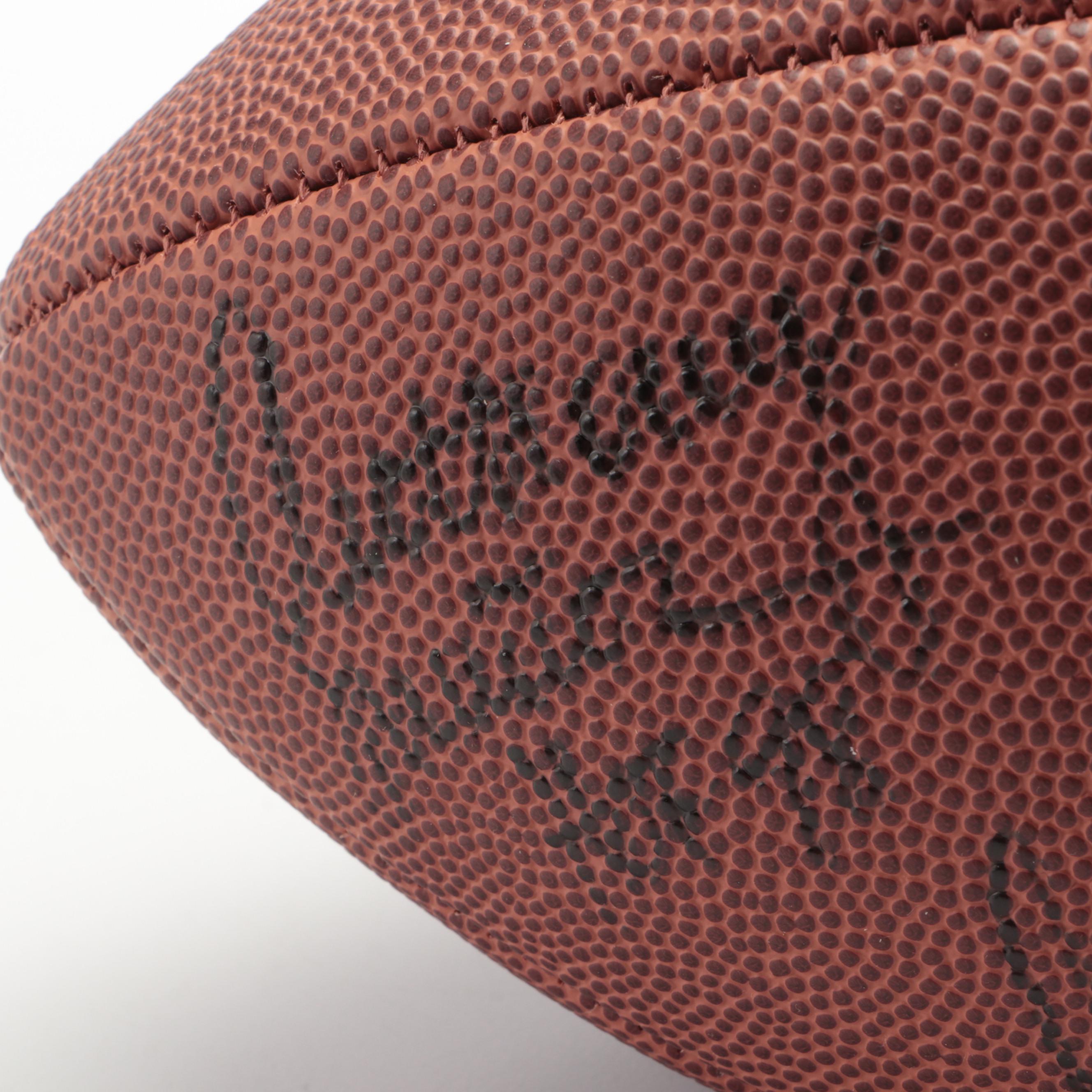 NFL Cincinnati Bengals Signed Football with Anthony Muñoz, Marvin Lewis, More