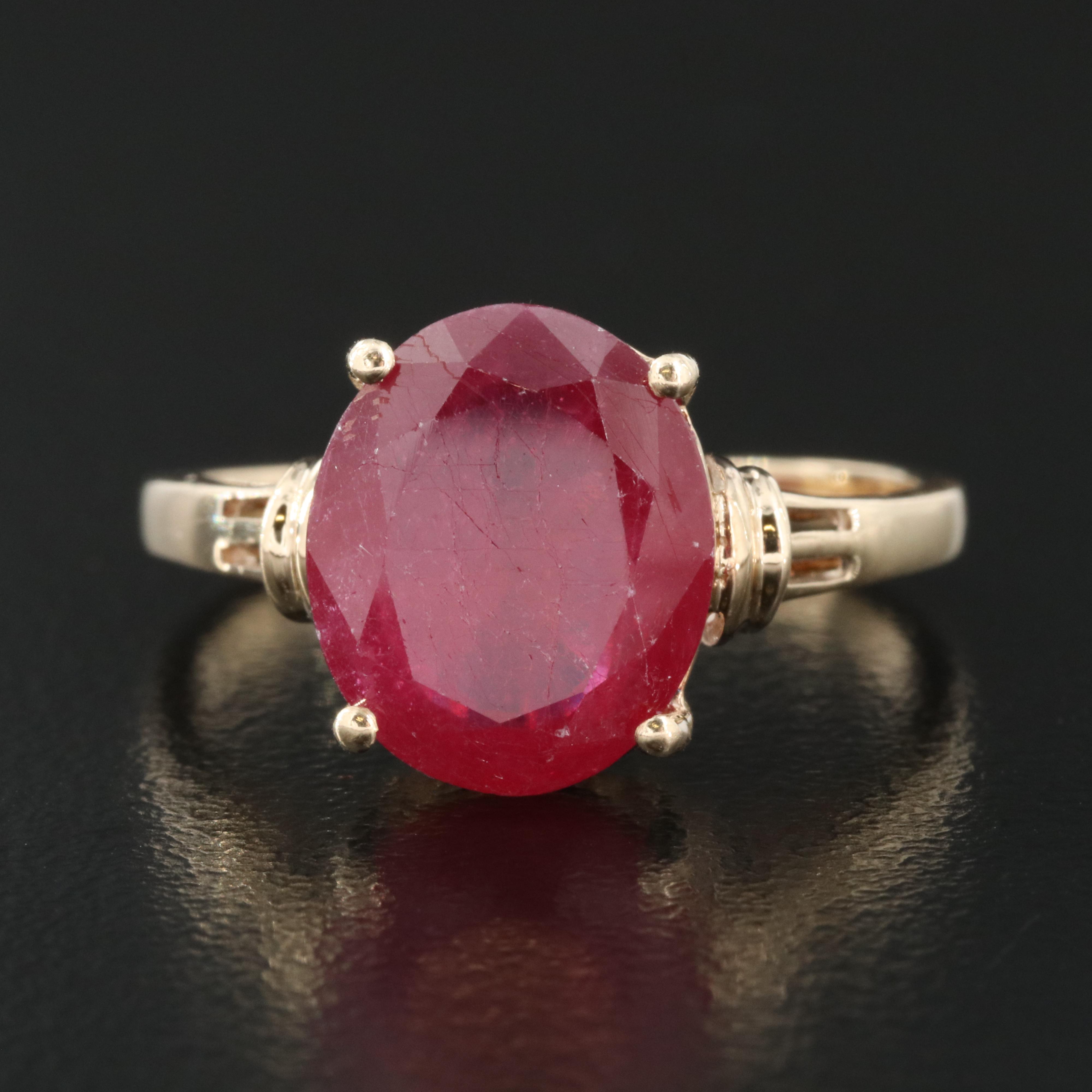 10K Corundum Ring