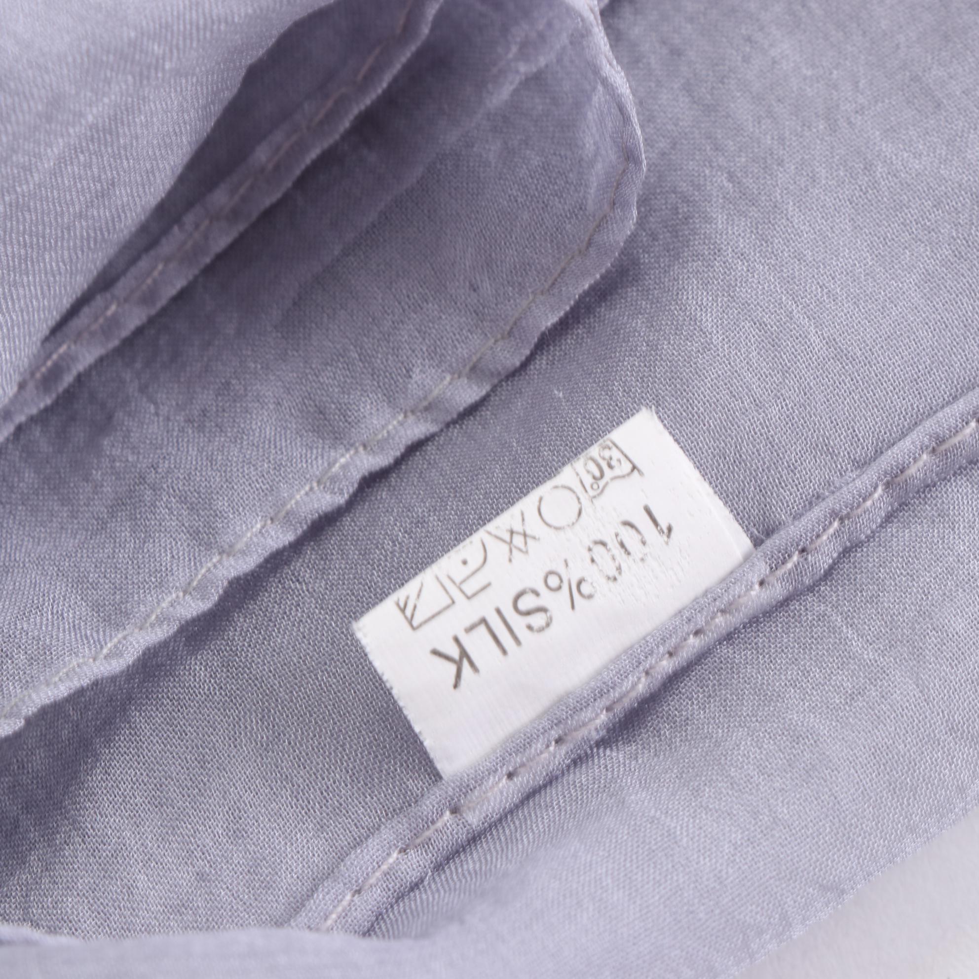 Silk Gauze Shawl Scarf