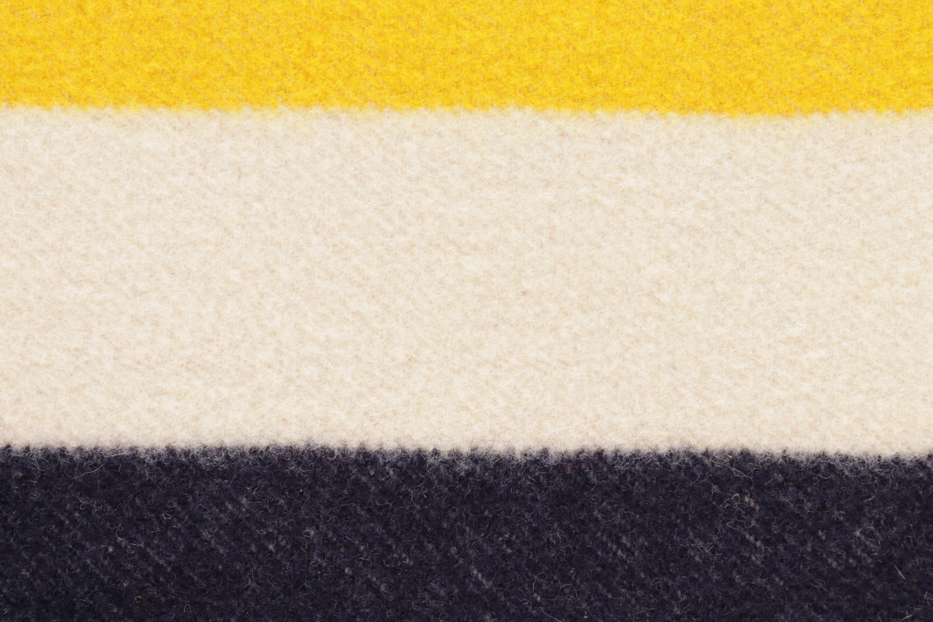 Hudson's Bay Point Blanket in Multi-Stripe Wool, Mid to Late 20th Century