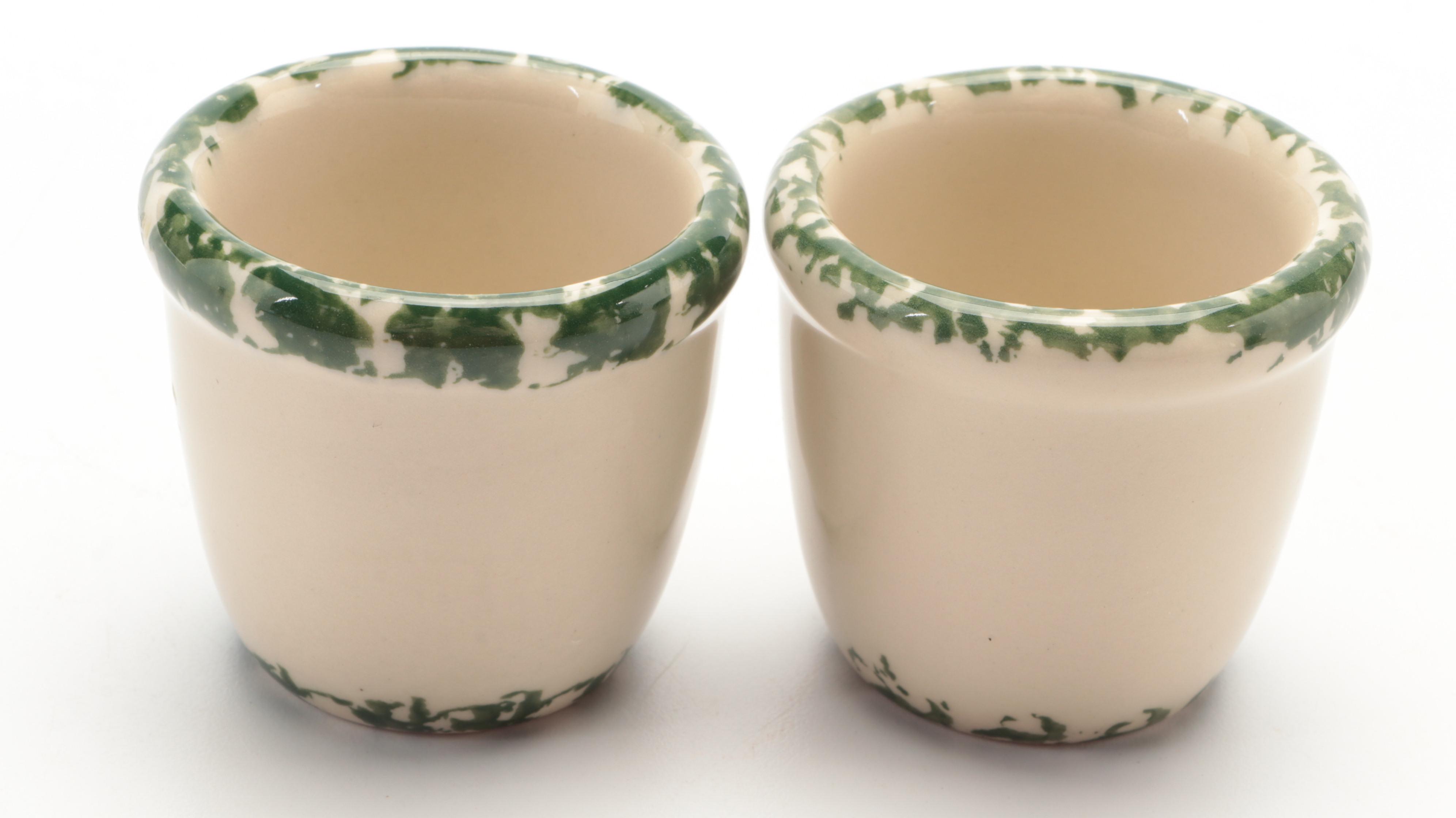 Ceramic Rooster, Mugs and Small Cups/Vessels