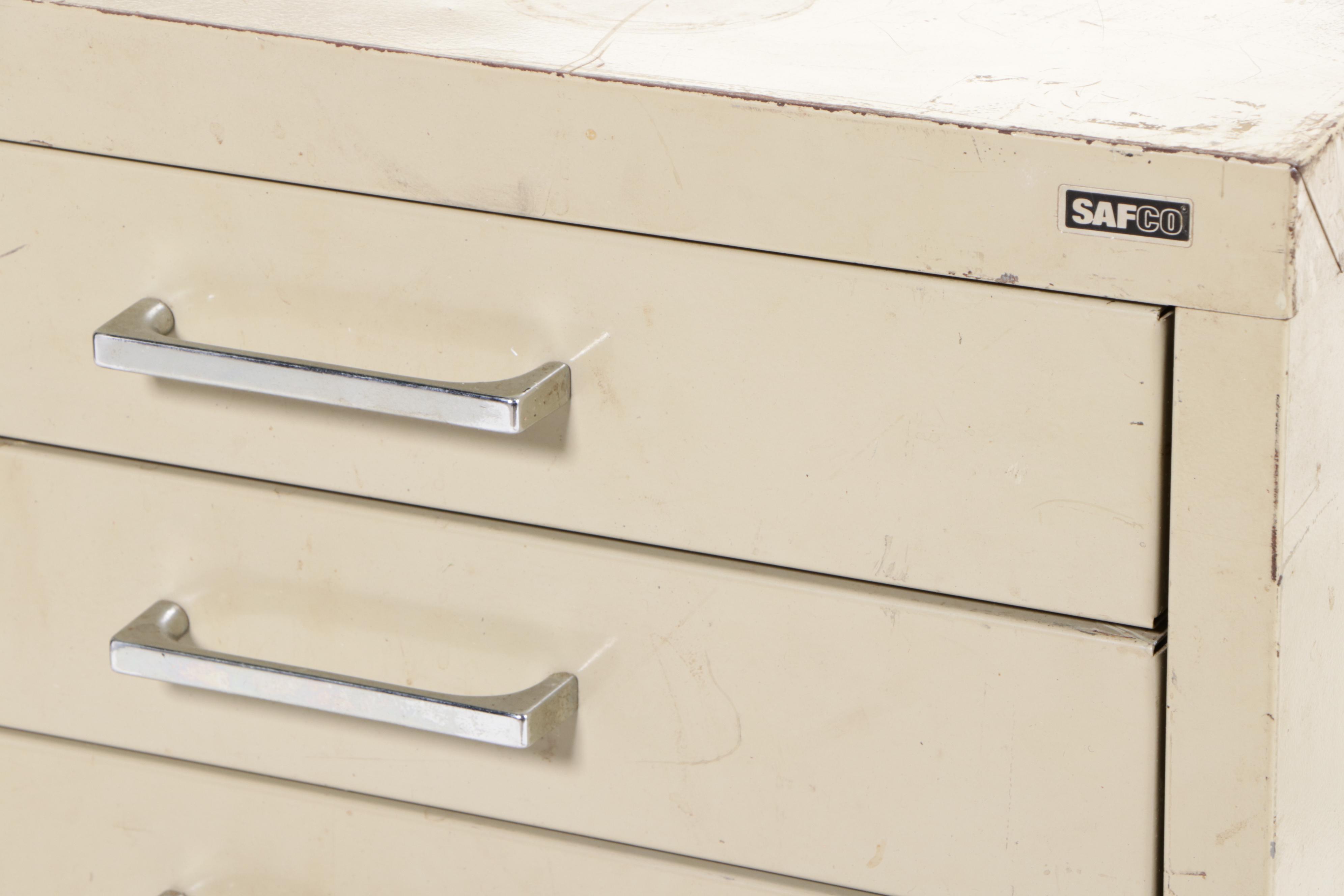 SAFCO Flat File Cabinets on Stand