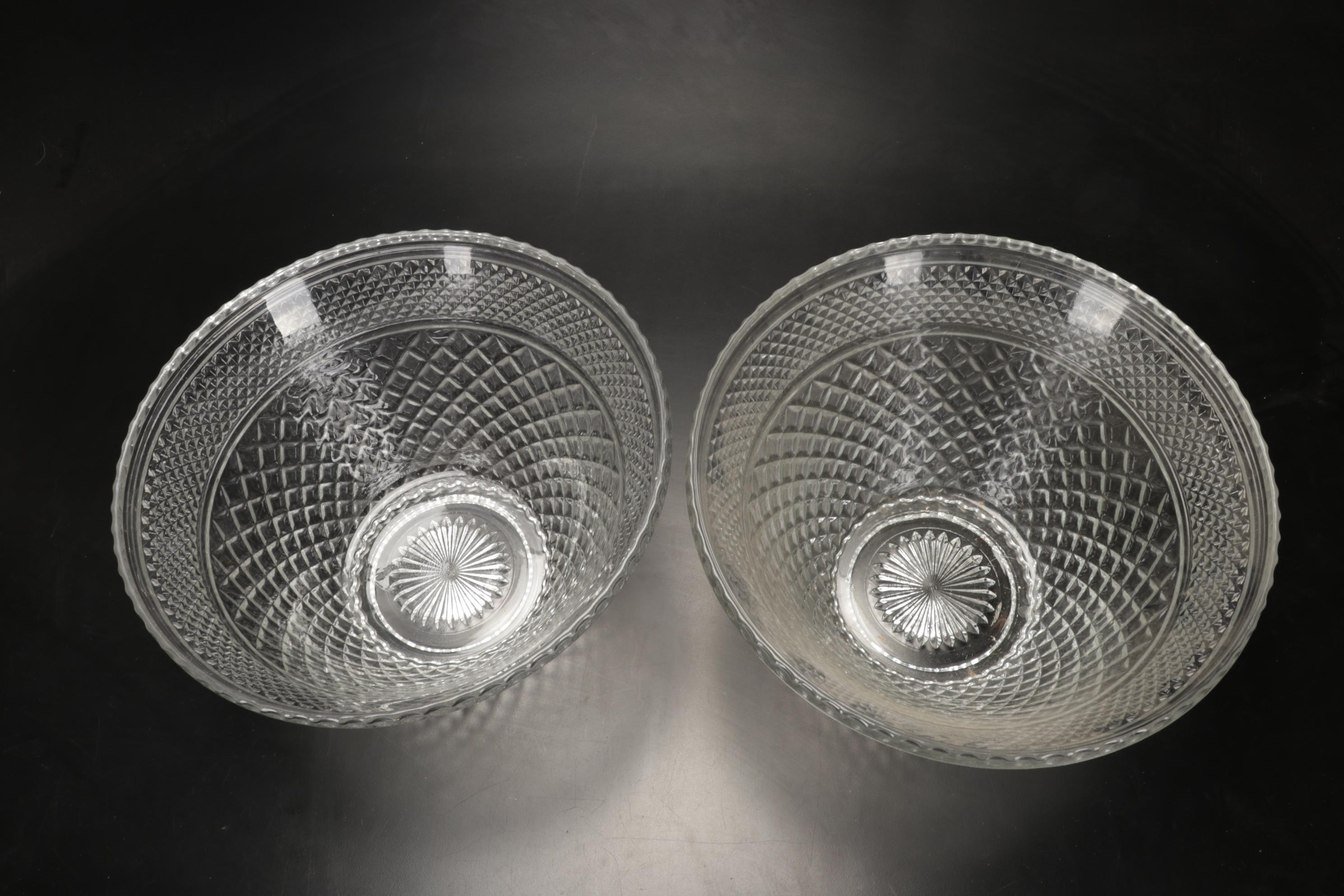 Hand Blown Glass Decanters and Other Glass Serveware