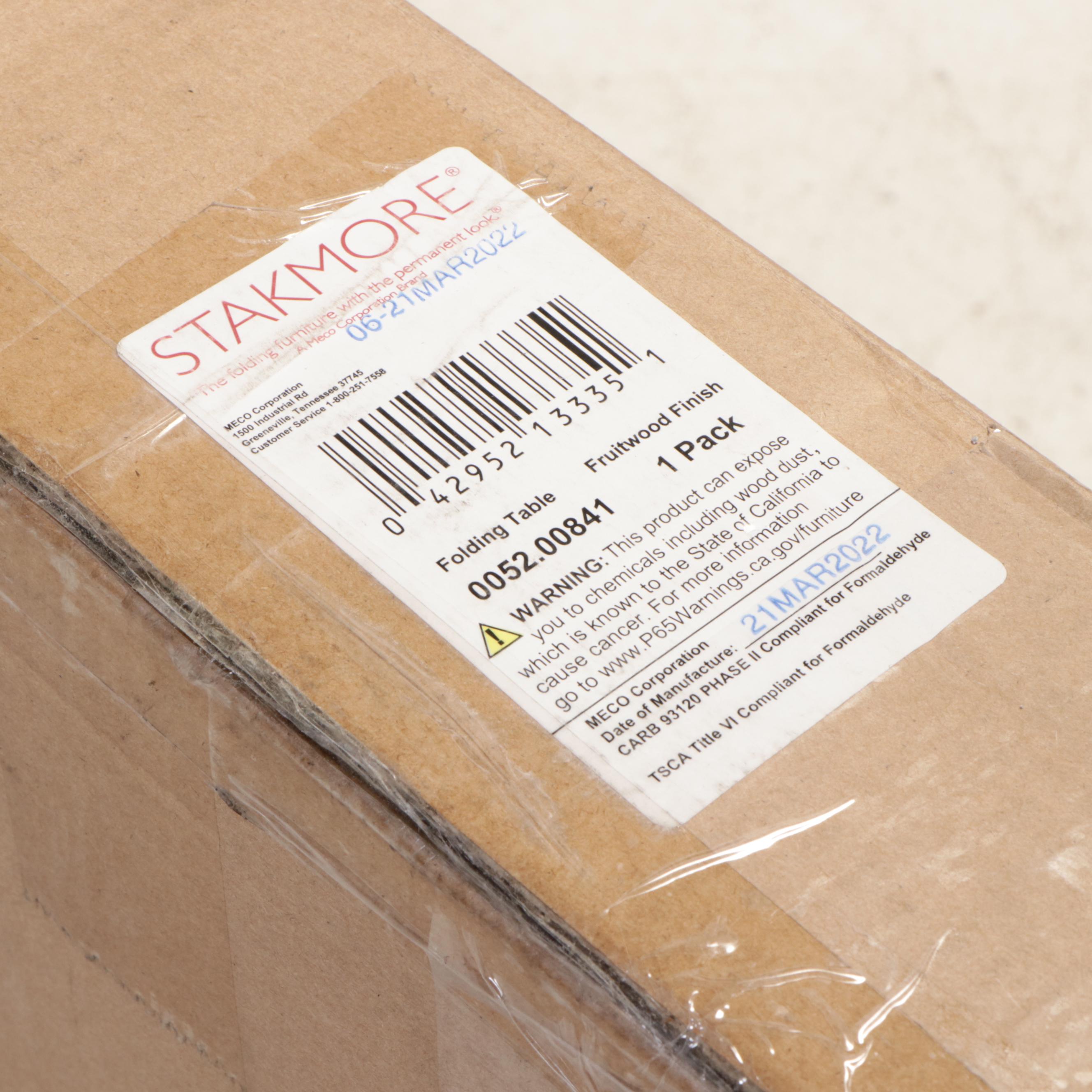 Stakmore Classic Folding Fruitwood Bridge Table