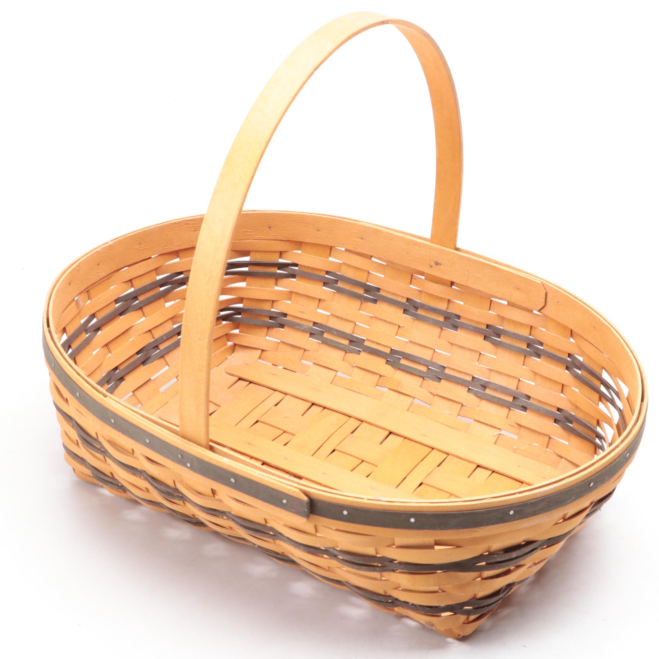 Longaberger Traditions Collection "Family" and "Hospitality" Handwoven Baskets