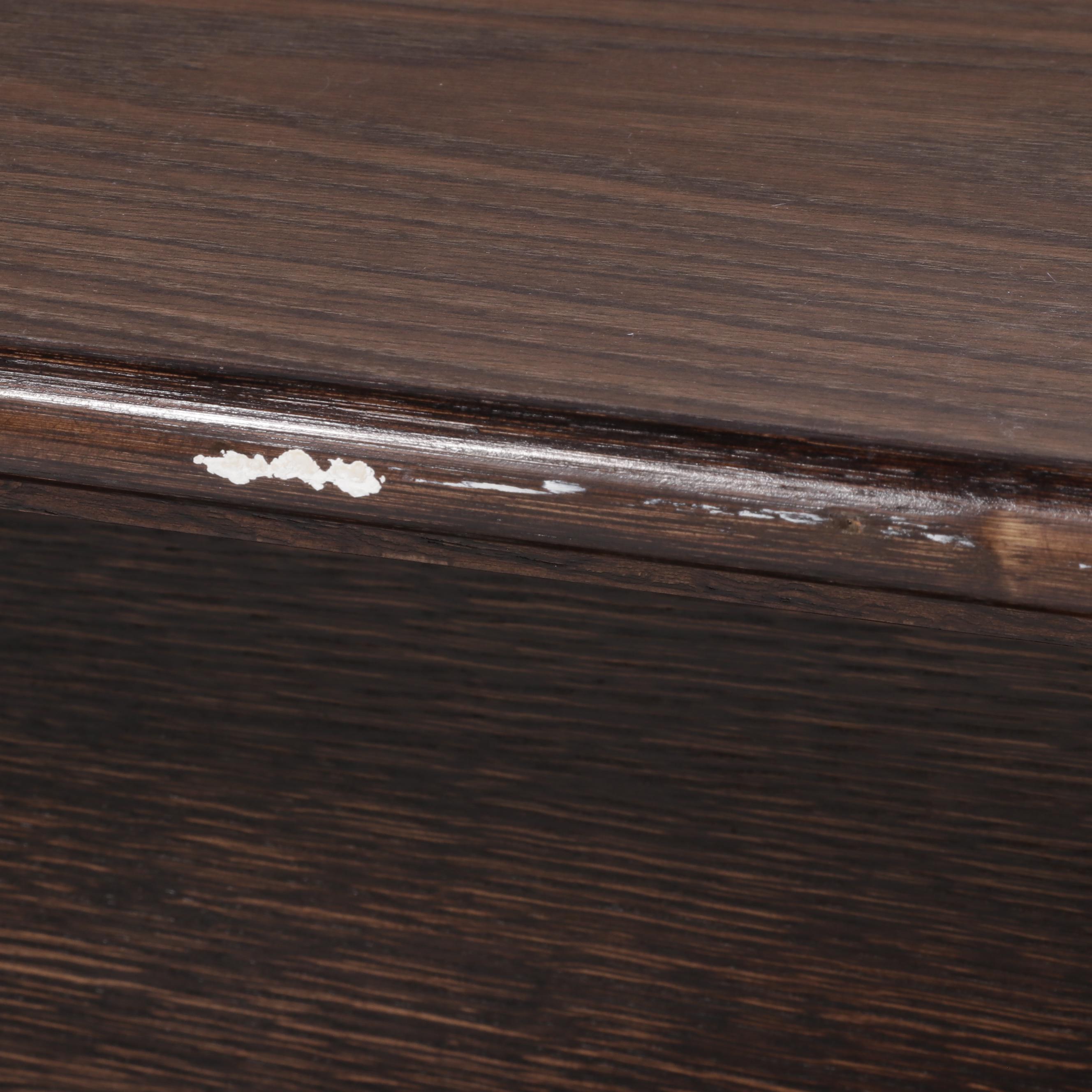 McGuire Modernist Ash, Rattan and Laminate Bar Cart, 1970s