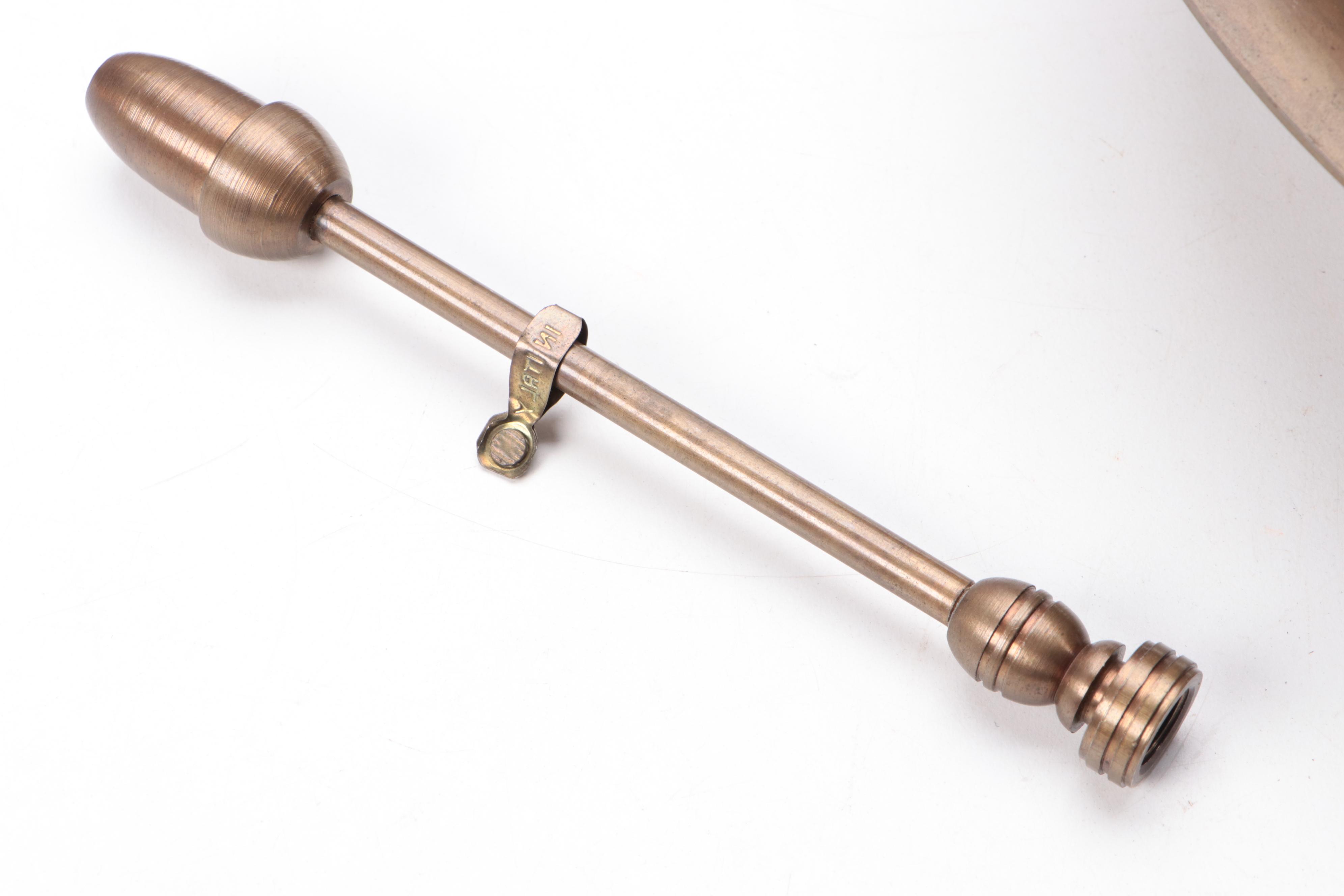 Italian Brass Colonial Style Lamp