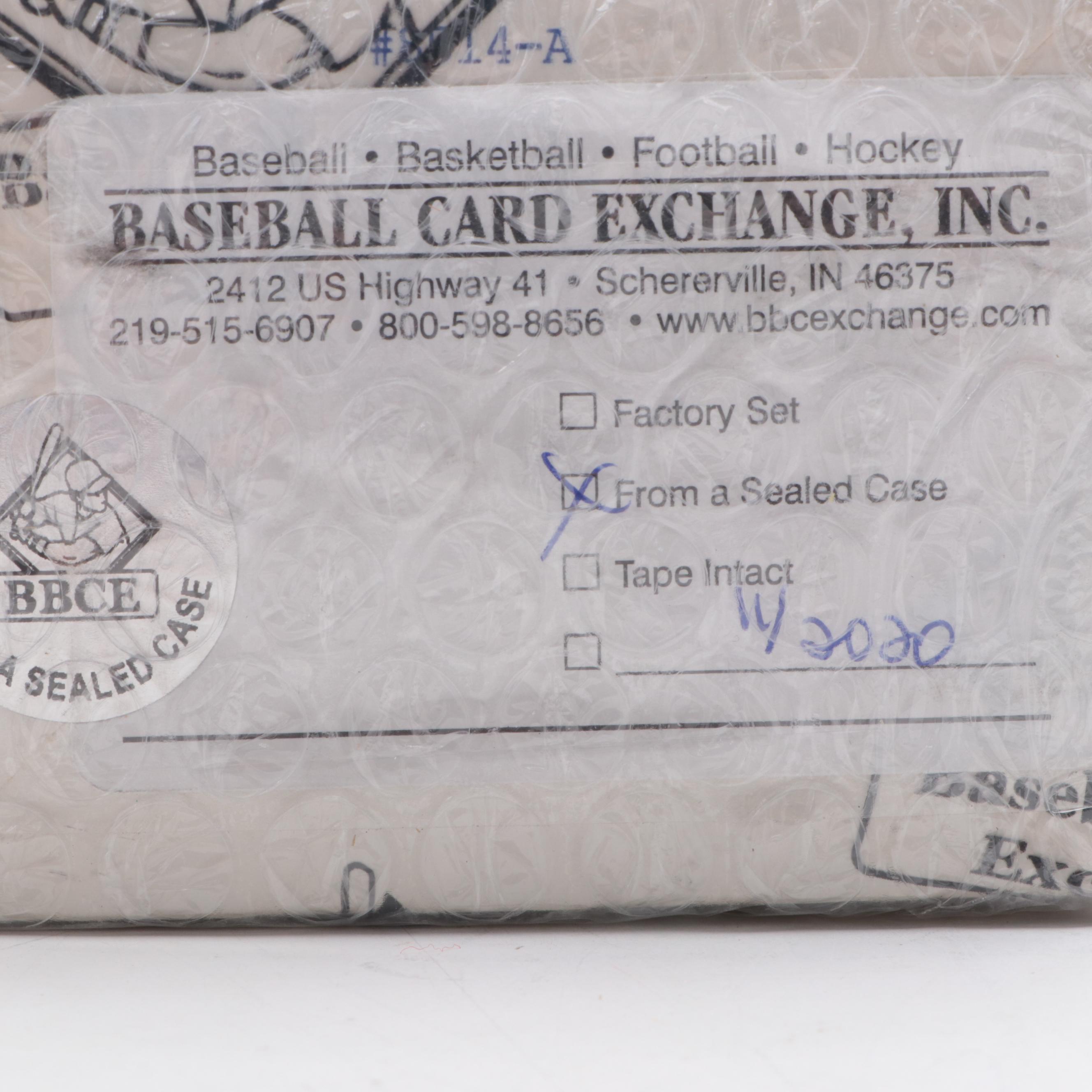 1986 Fleer Baseball Logo Stickers And Updated Trading Cards