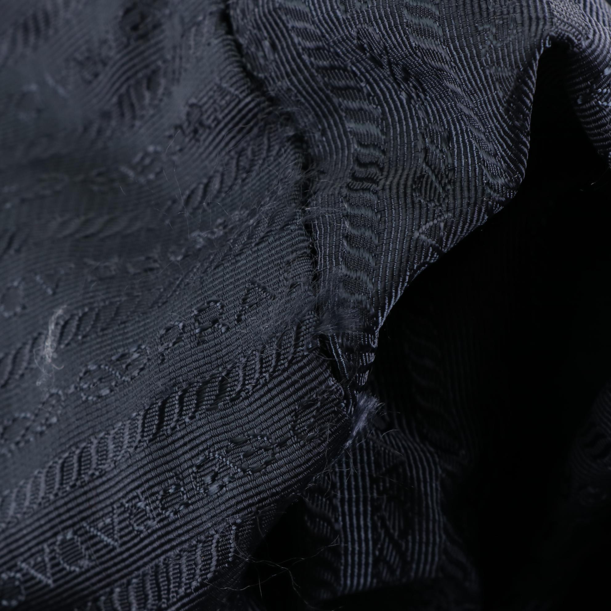 Prada Two-Way Tote in Navy Blue Tessuto Nylon