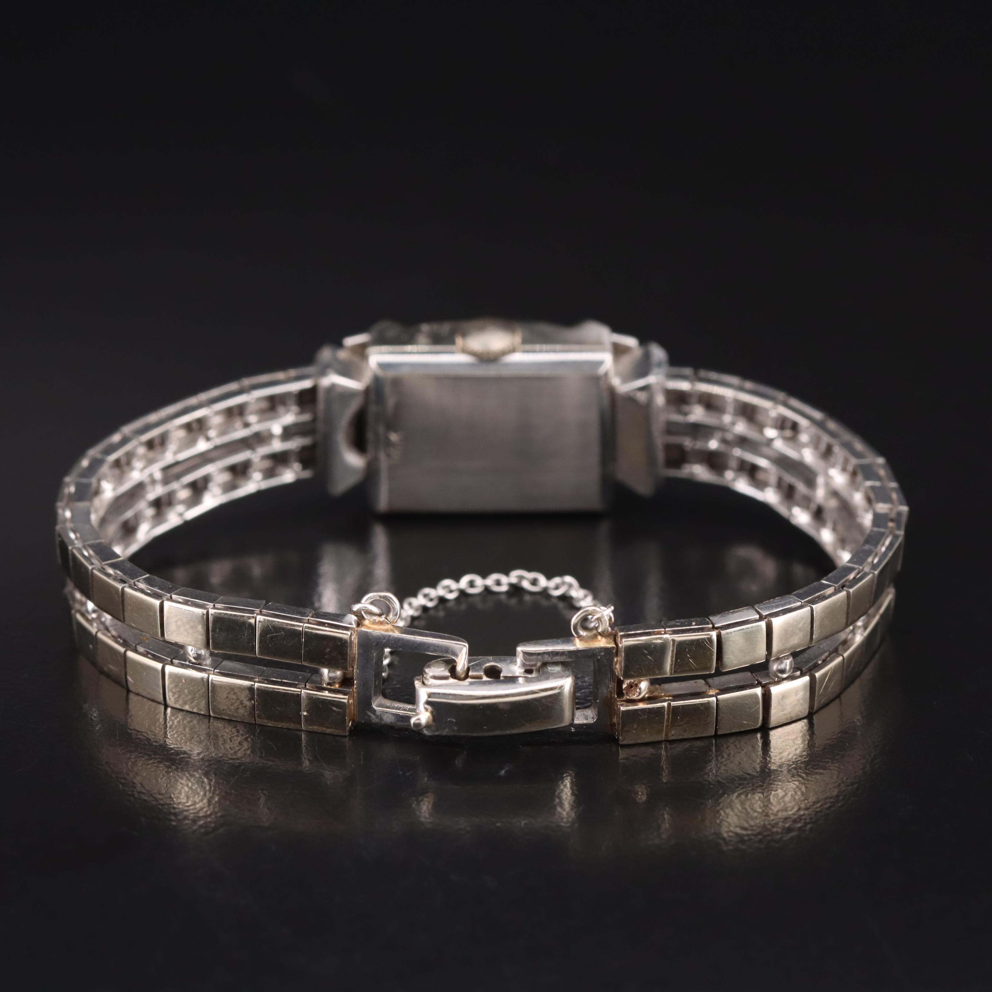 14K Lucien Picard Vintage Diamond Watch