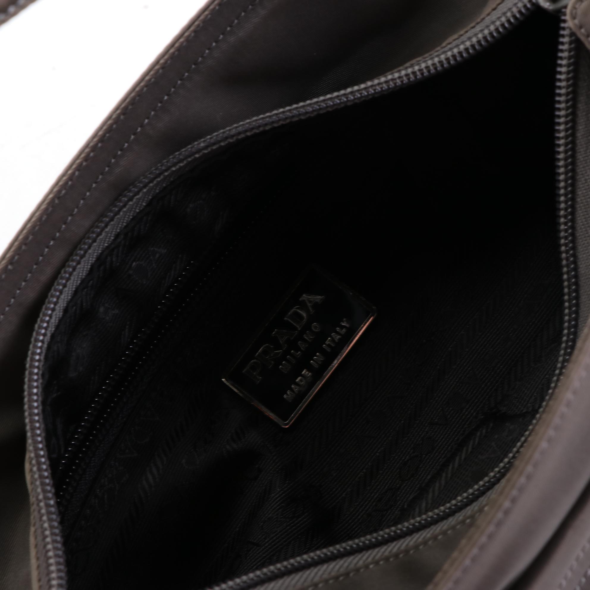 Prada Tote Bag in Gray Tessuto Nylon