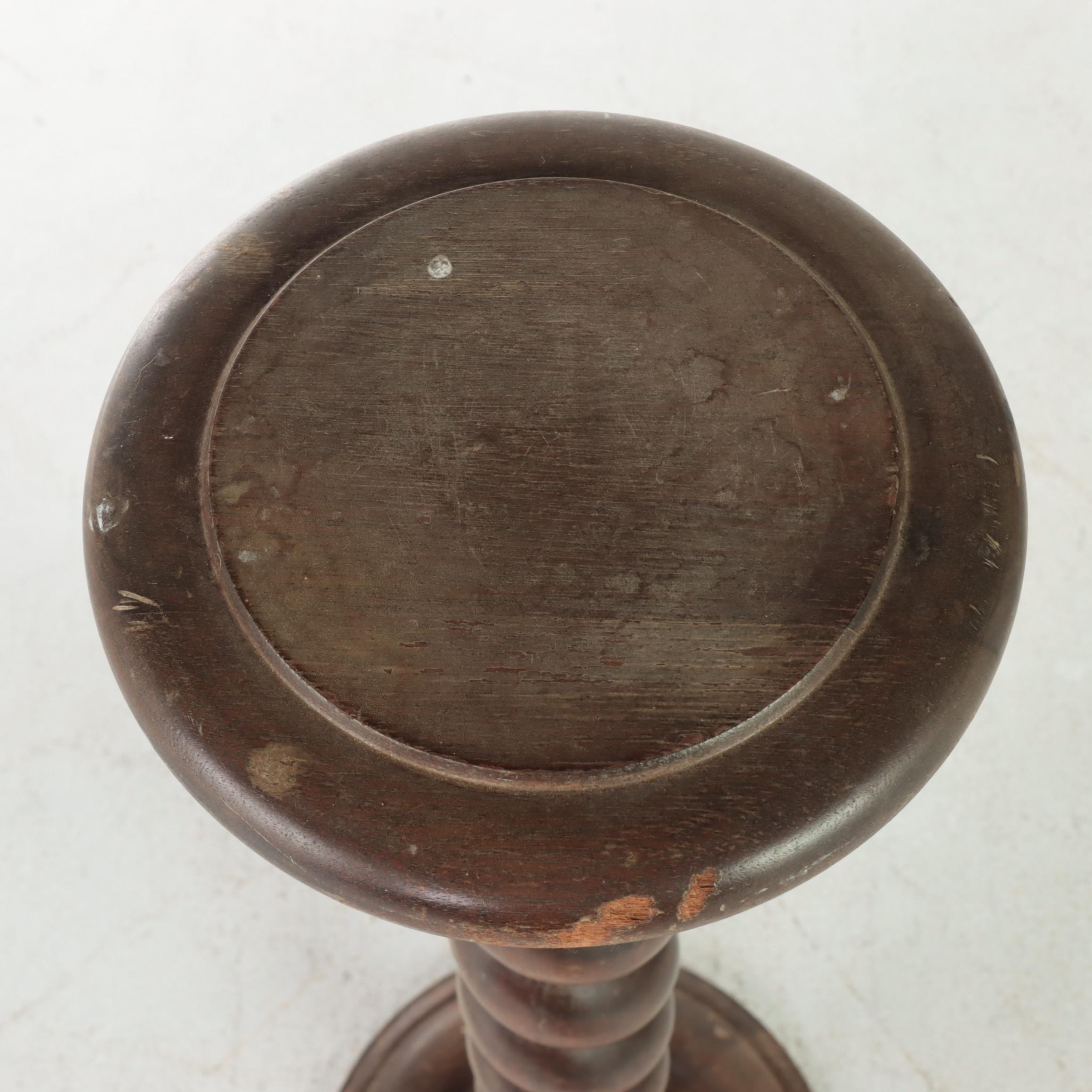 Barley Twist Pedestal Table