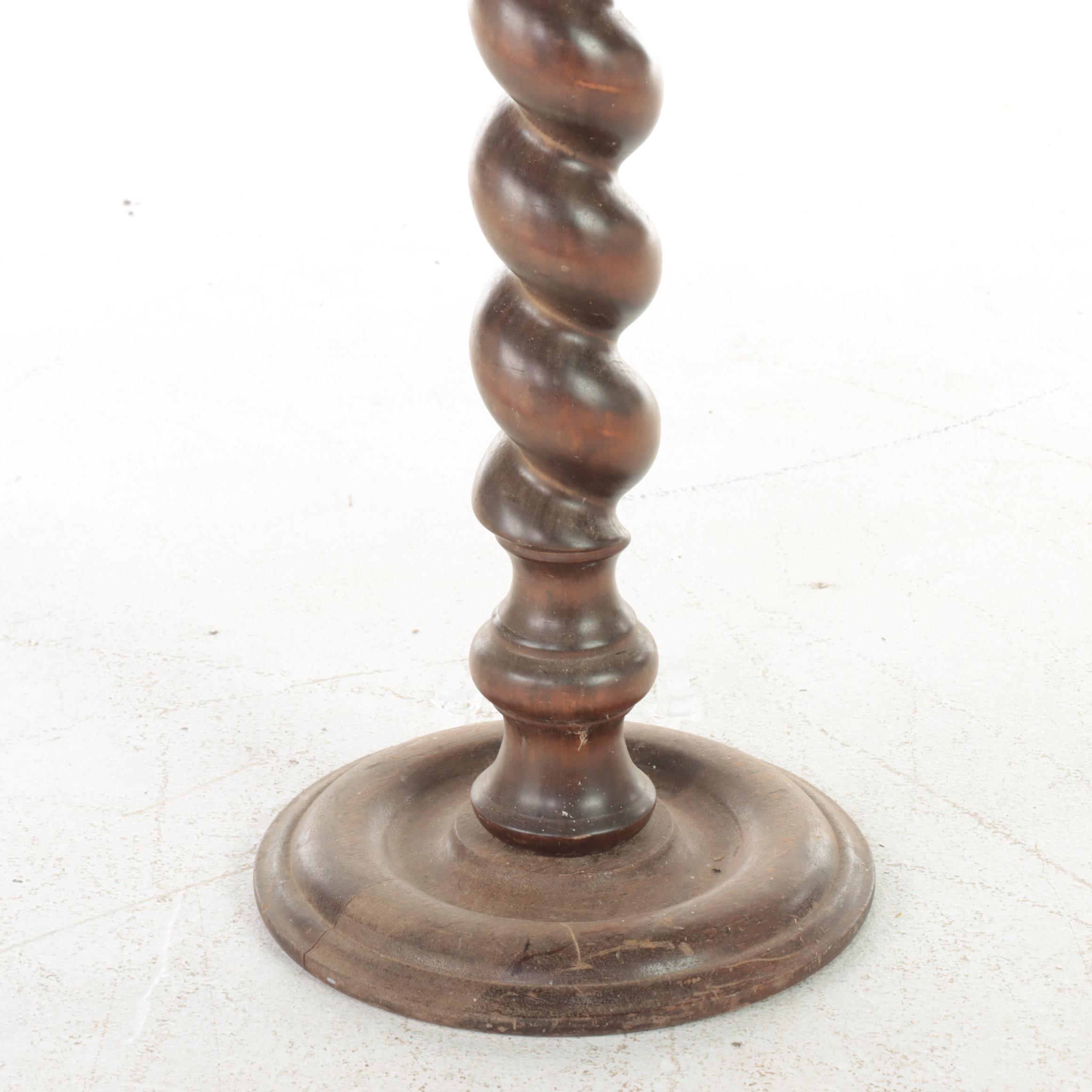 Barley Twist Pedestal Table