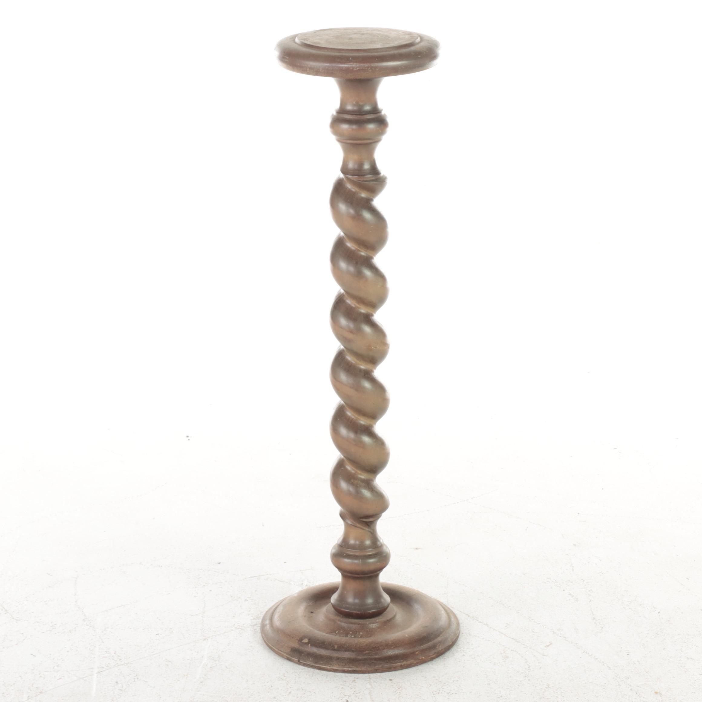 Barley Twist Pedestal Table