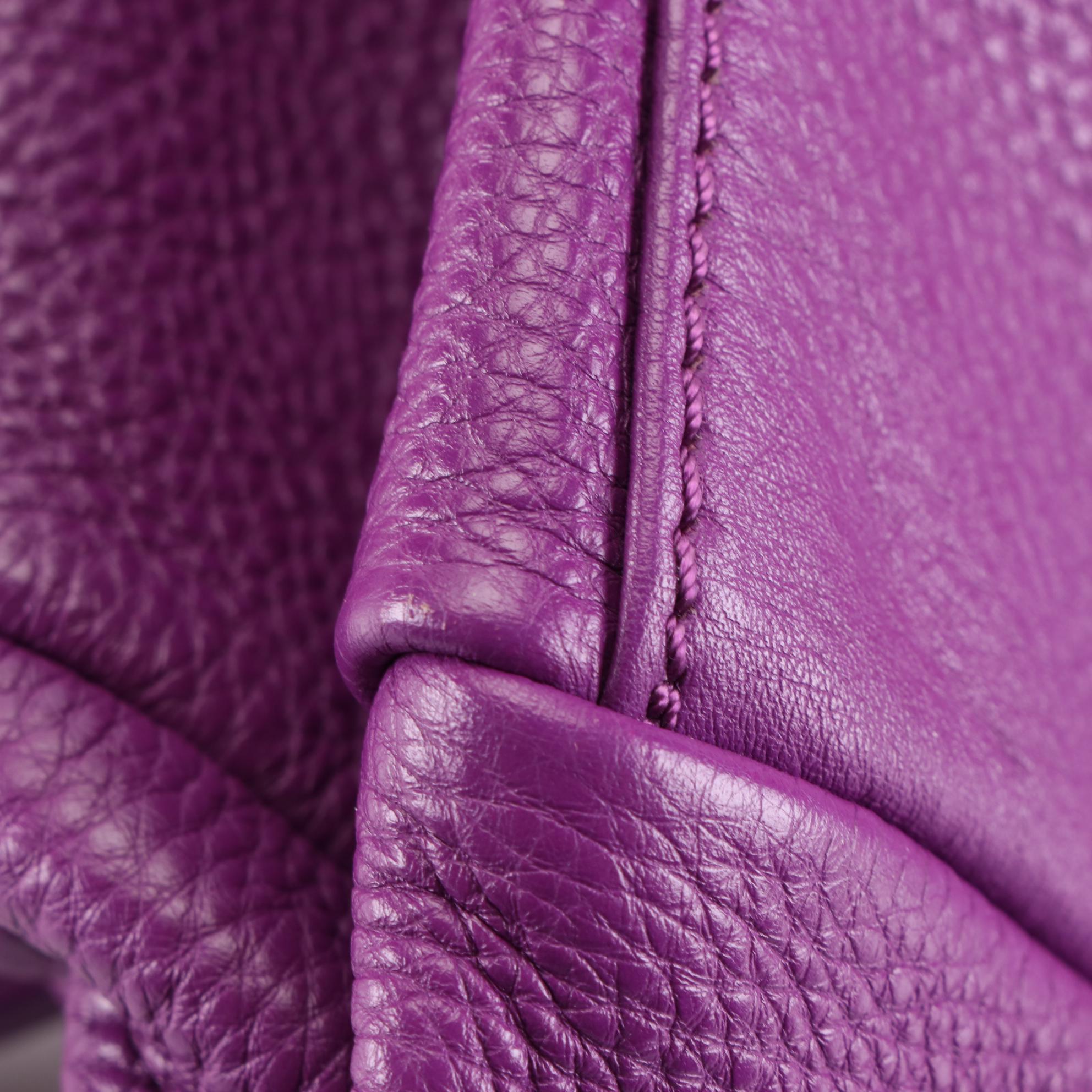 Marc by Marc Jacobs Classic Q Baby Groovee Satchel in Grain Leather