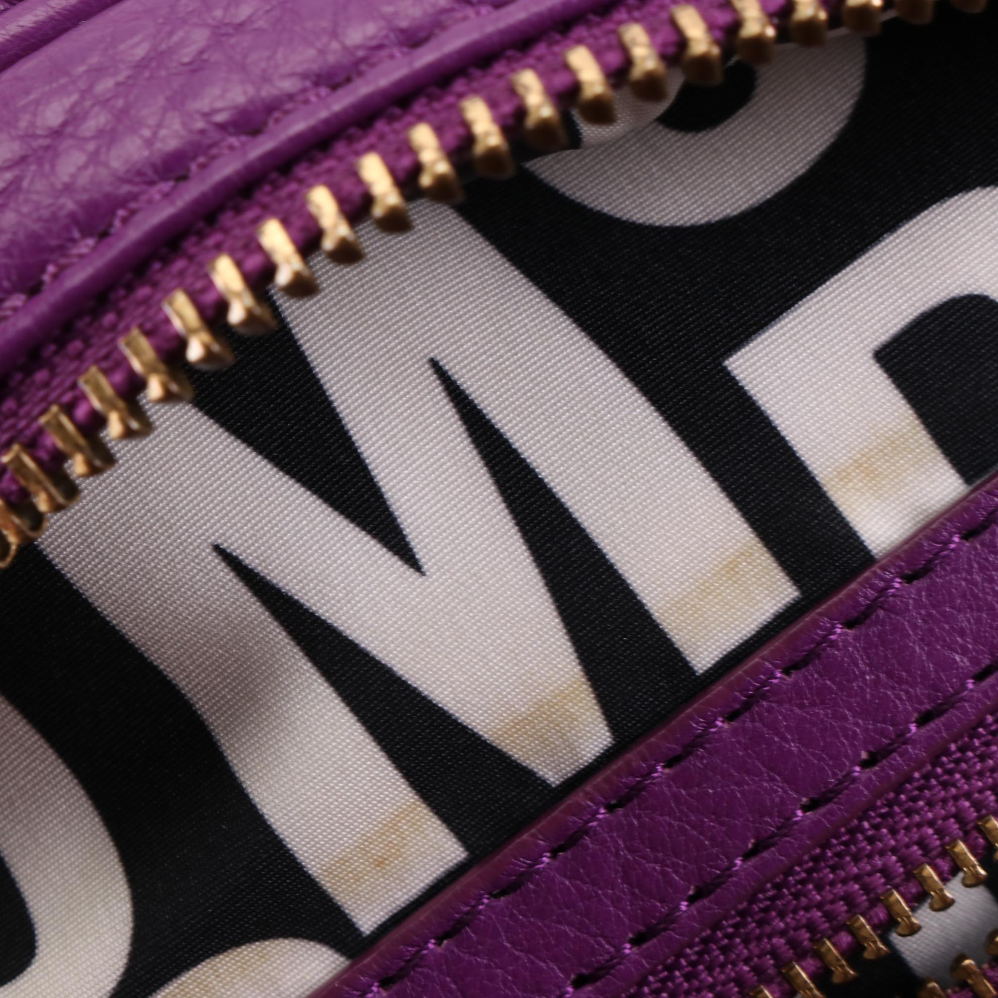 Marc by Marc Jacobs Classic Q Baby Groovee Satchel in Grain Leather