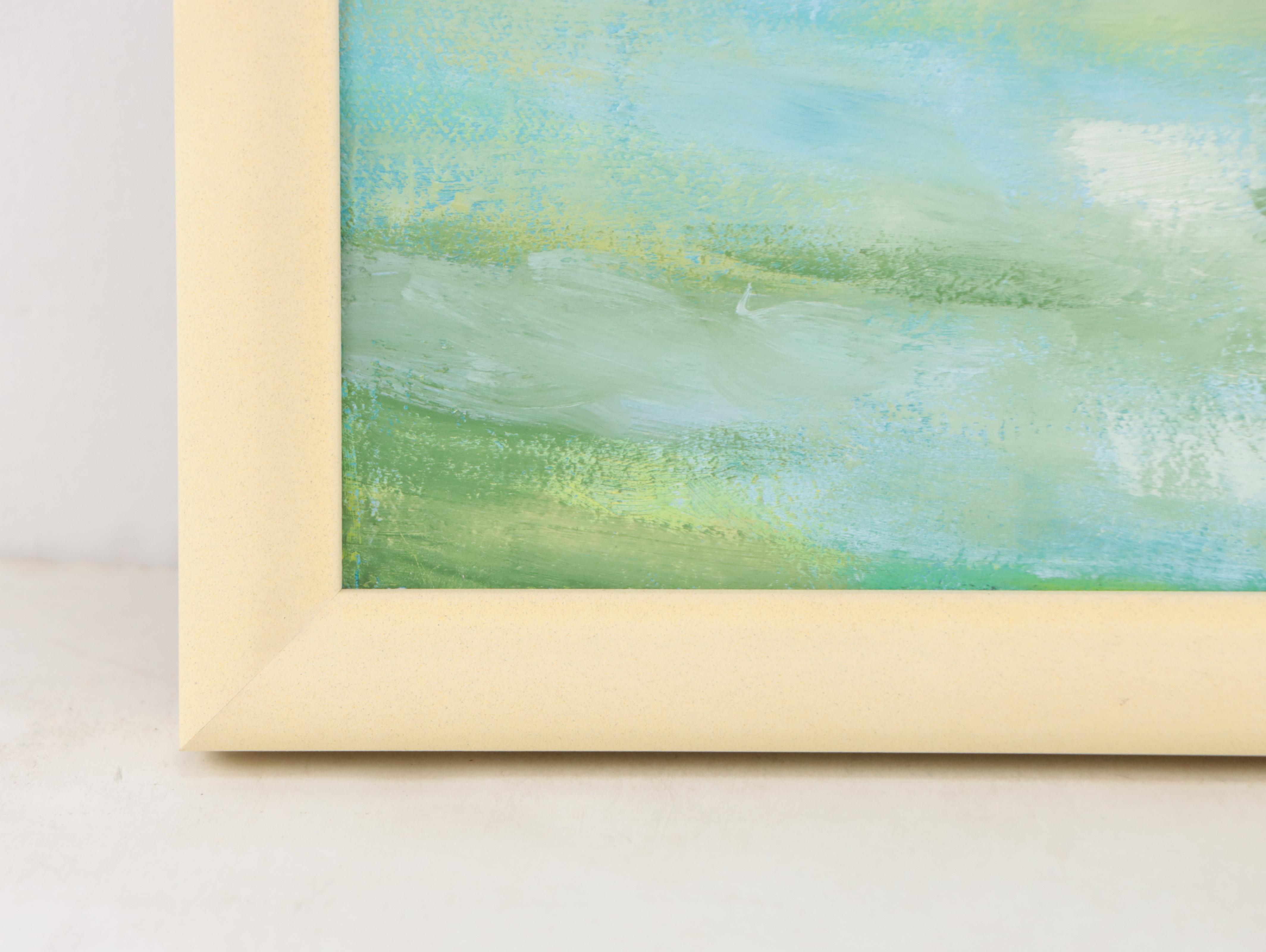 H. Spitzberg Oil Painting of a Coastal Landscape