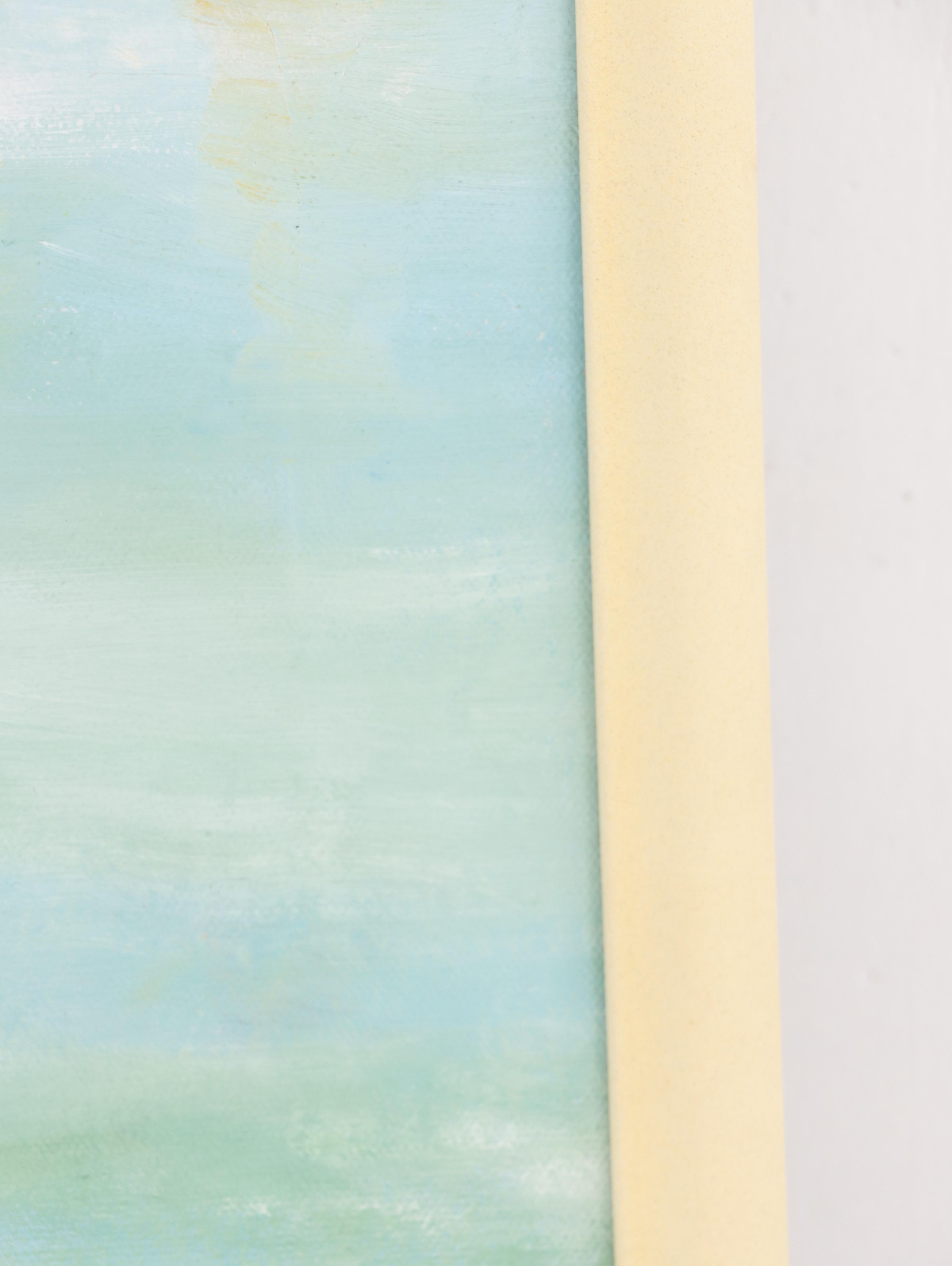 H. Spitzberg Oil Painting of a Coastal Landscape