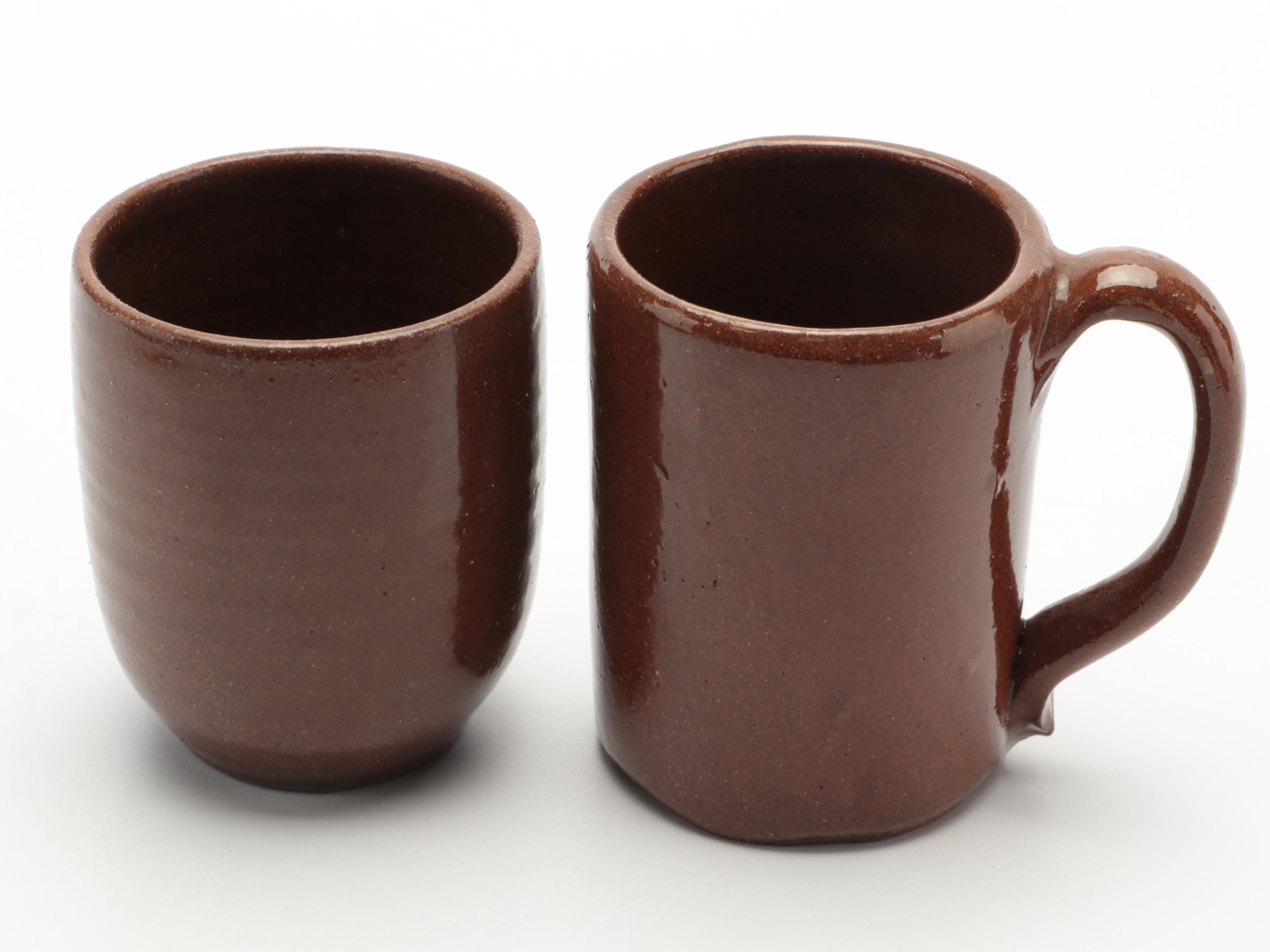 Bybee Pottery Clay Mug, Plate, Bowls, and More